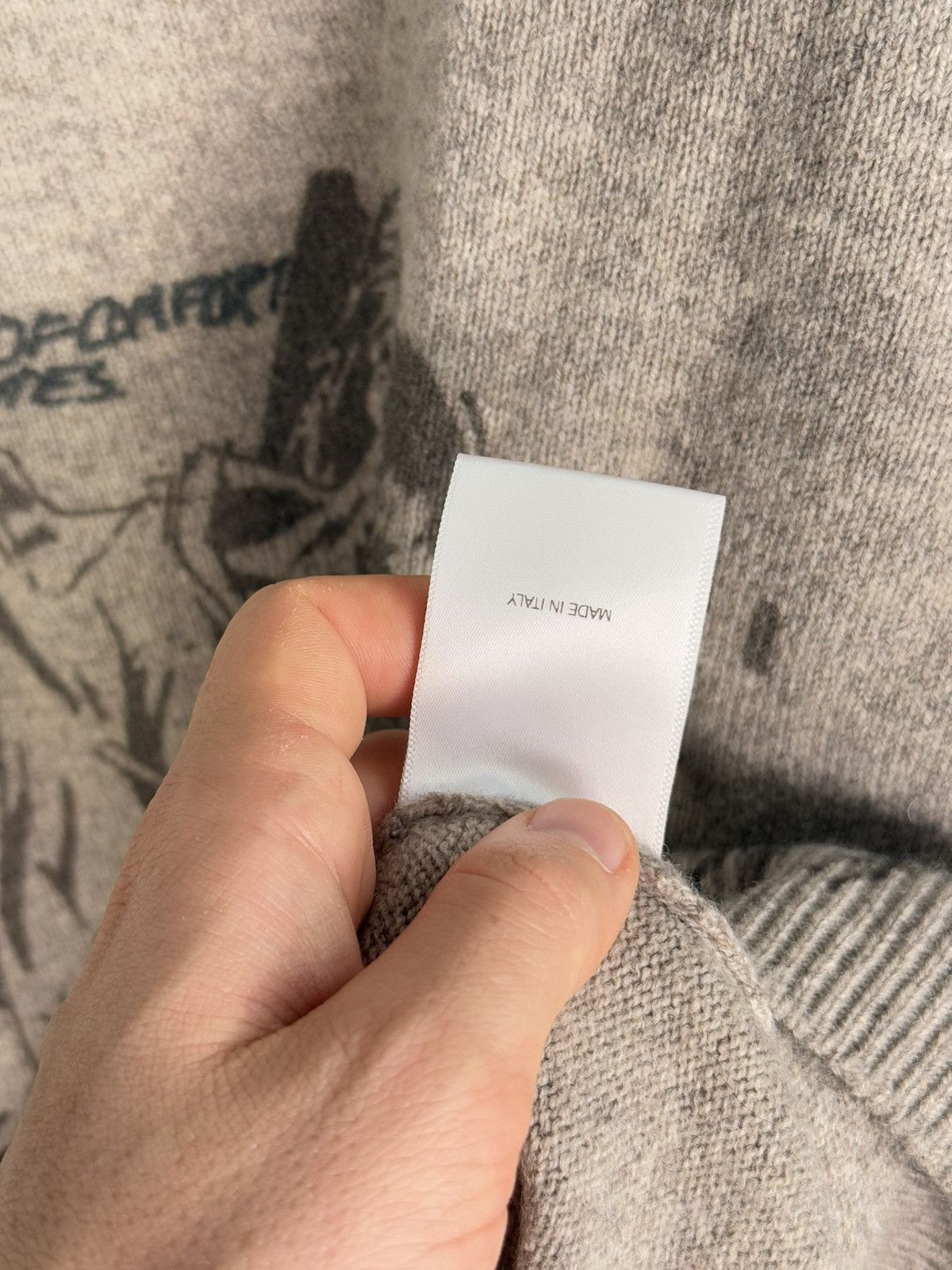 Enfants Riches Deprimes 🚭RARE🚭 FALL/WINTER 2021 “DRAMA OF OPIUM” MERINO WOOL SWEATER Size US L / EU 52-54 / 3 - 20 Thumbnail