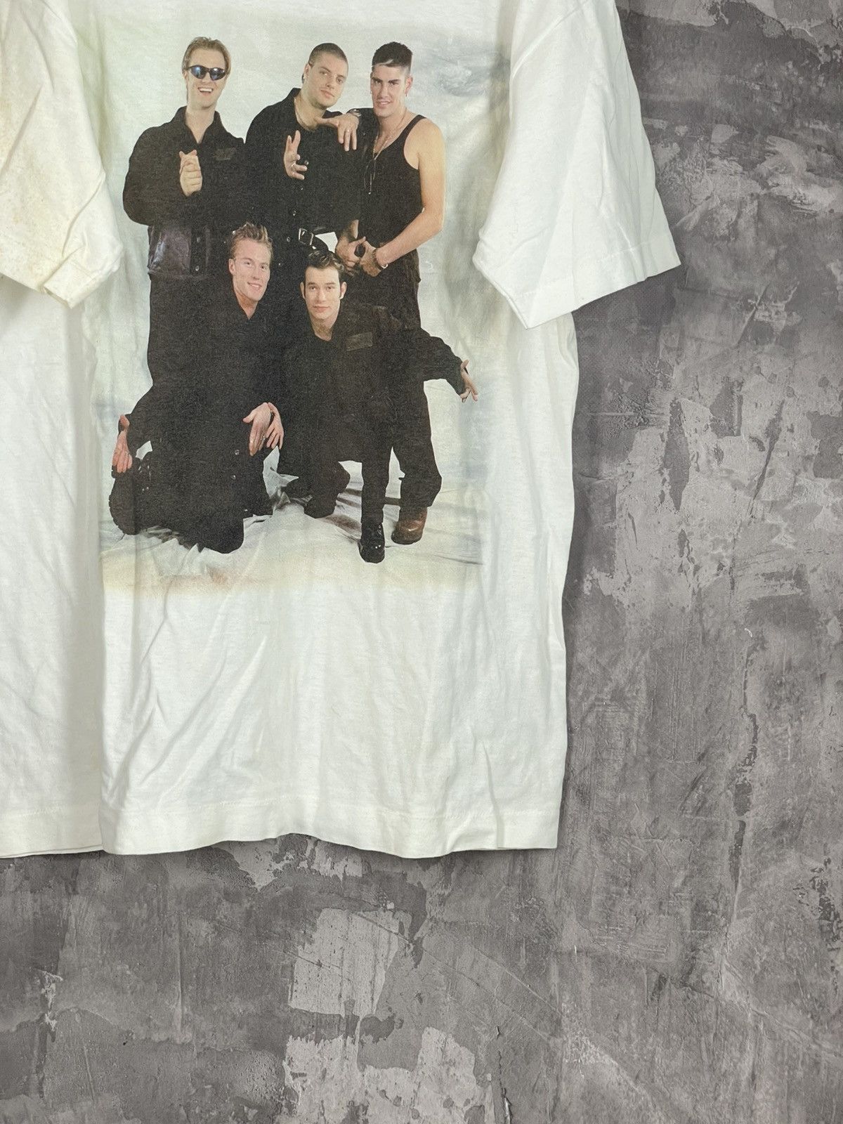 Band Tees 1996 Vintage Boyzone Band Tour T-Shirt Size US L / EU 52-54 / 3 - 6 Thumbnail