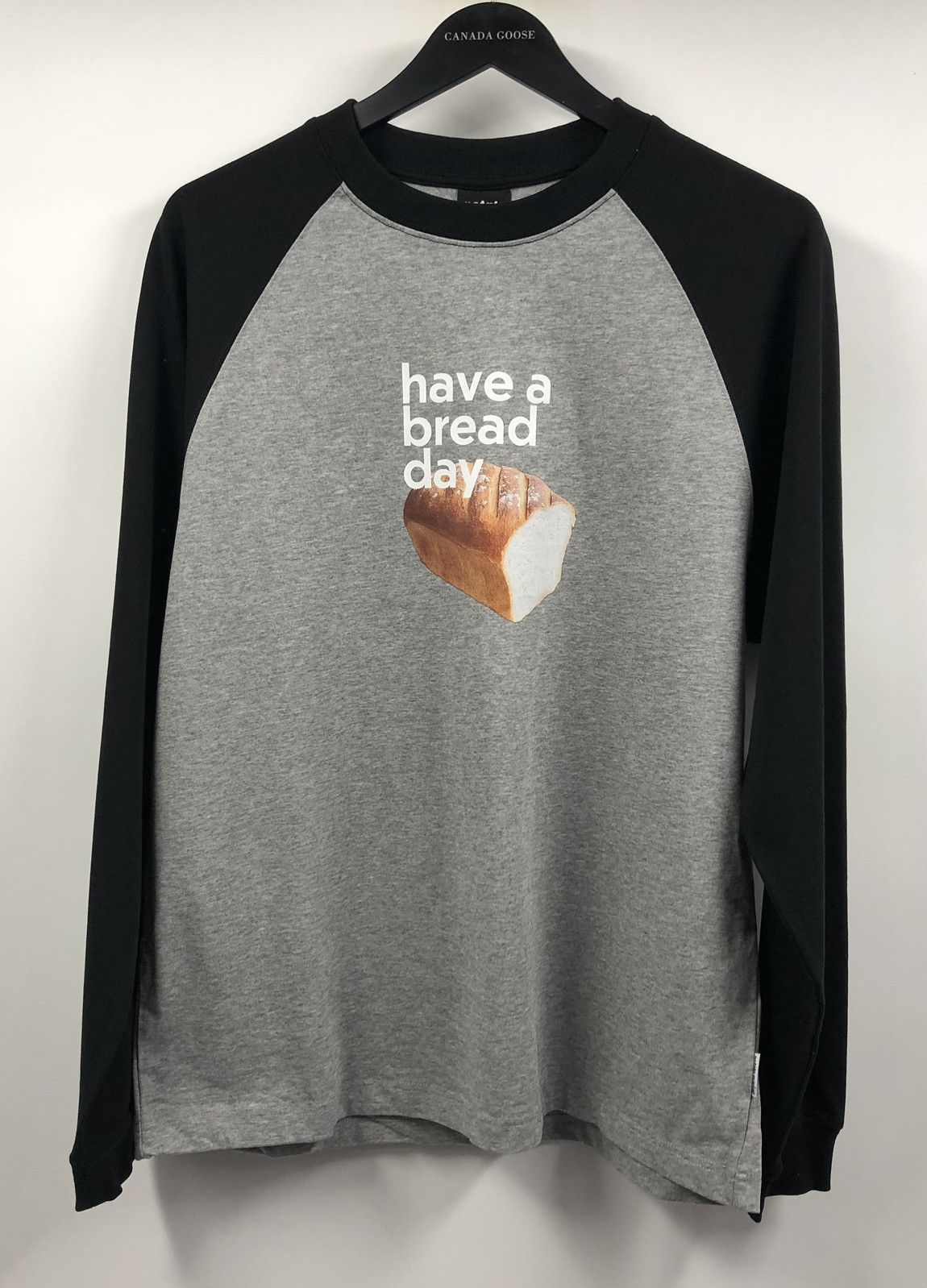 Other Potato Market Have A Bread Day Black Gray T-Shirt Size US M / EU 48-50 / 2 - 1 Thumbnail