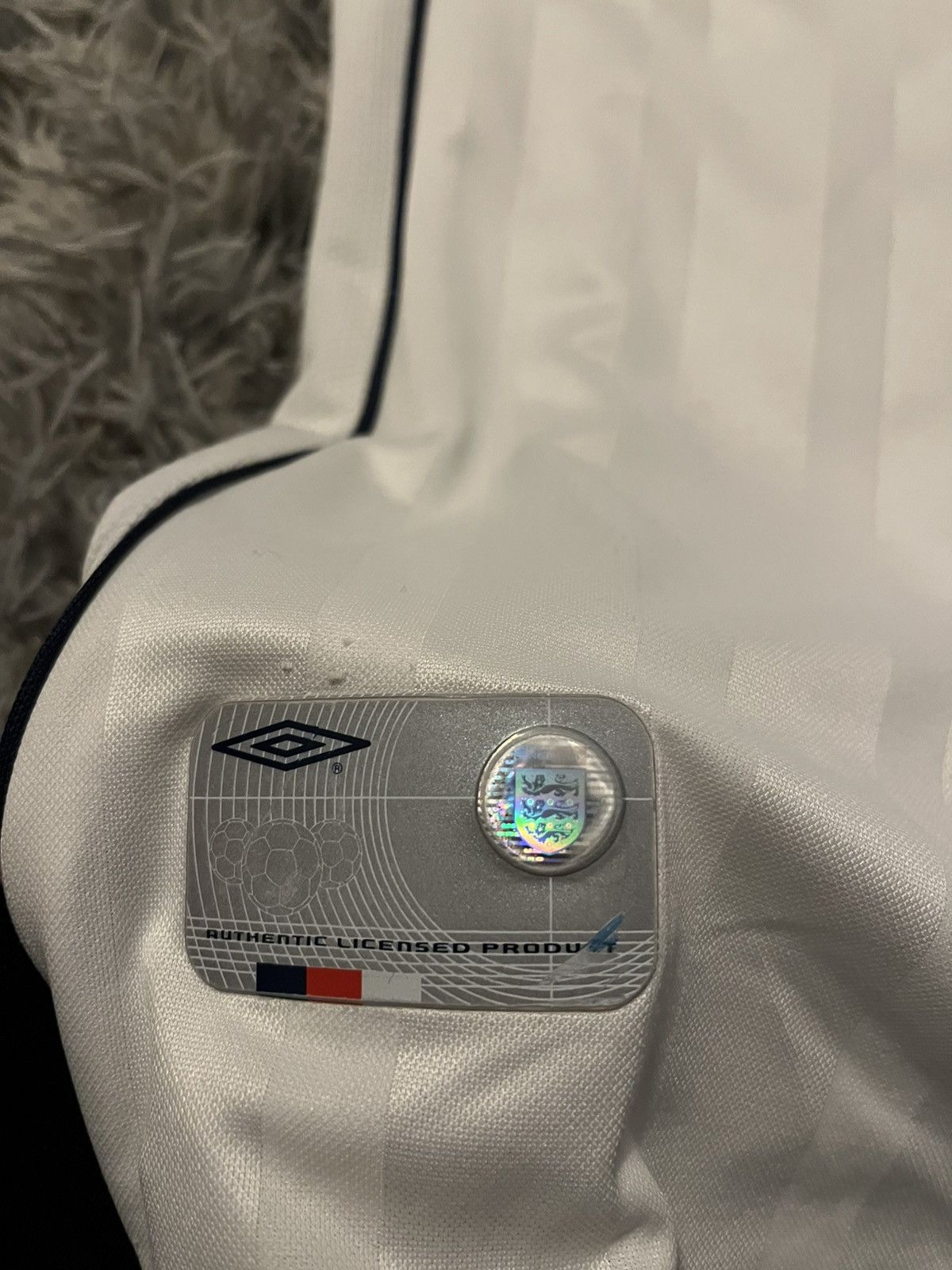 Umbro England 2001/2003 Umbro Home Vintage Football Shirt Soccer Size US S / EU 44-46 / 1 - 3 Thumbnail