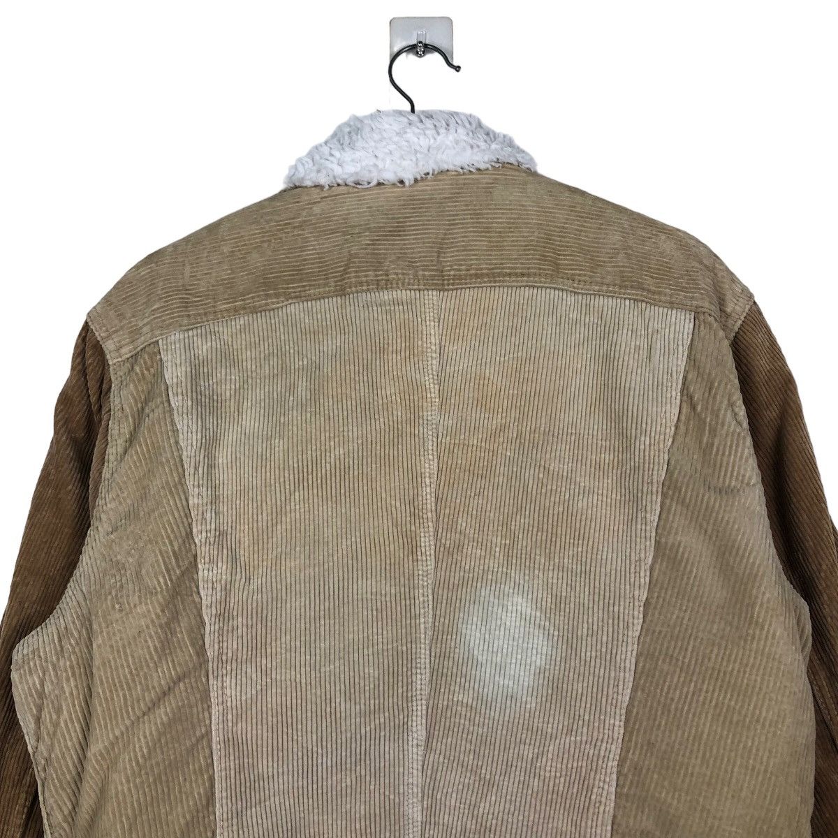 Levi's 🔥Vintage Trucker Corduroy Biker Jacket Levi’s Made in Usa Size US L / EU 52-54 / 3 - 9 Thumbnail