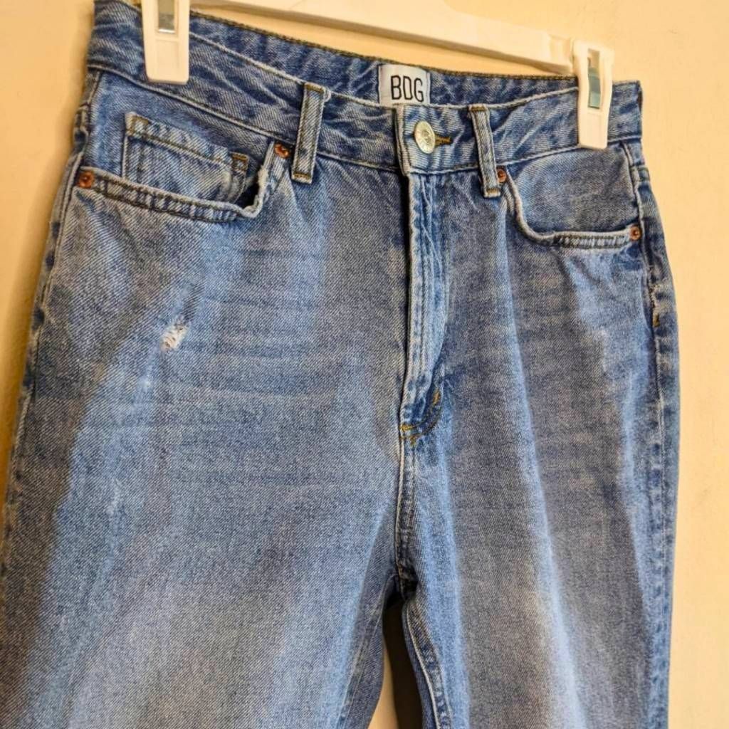 Bdg BDG Urban Outfitters Mom Jeans W26 High Rise 100% Cotton Med Size 26" / US 2 / IT 38 - 7 Thumbnail