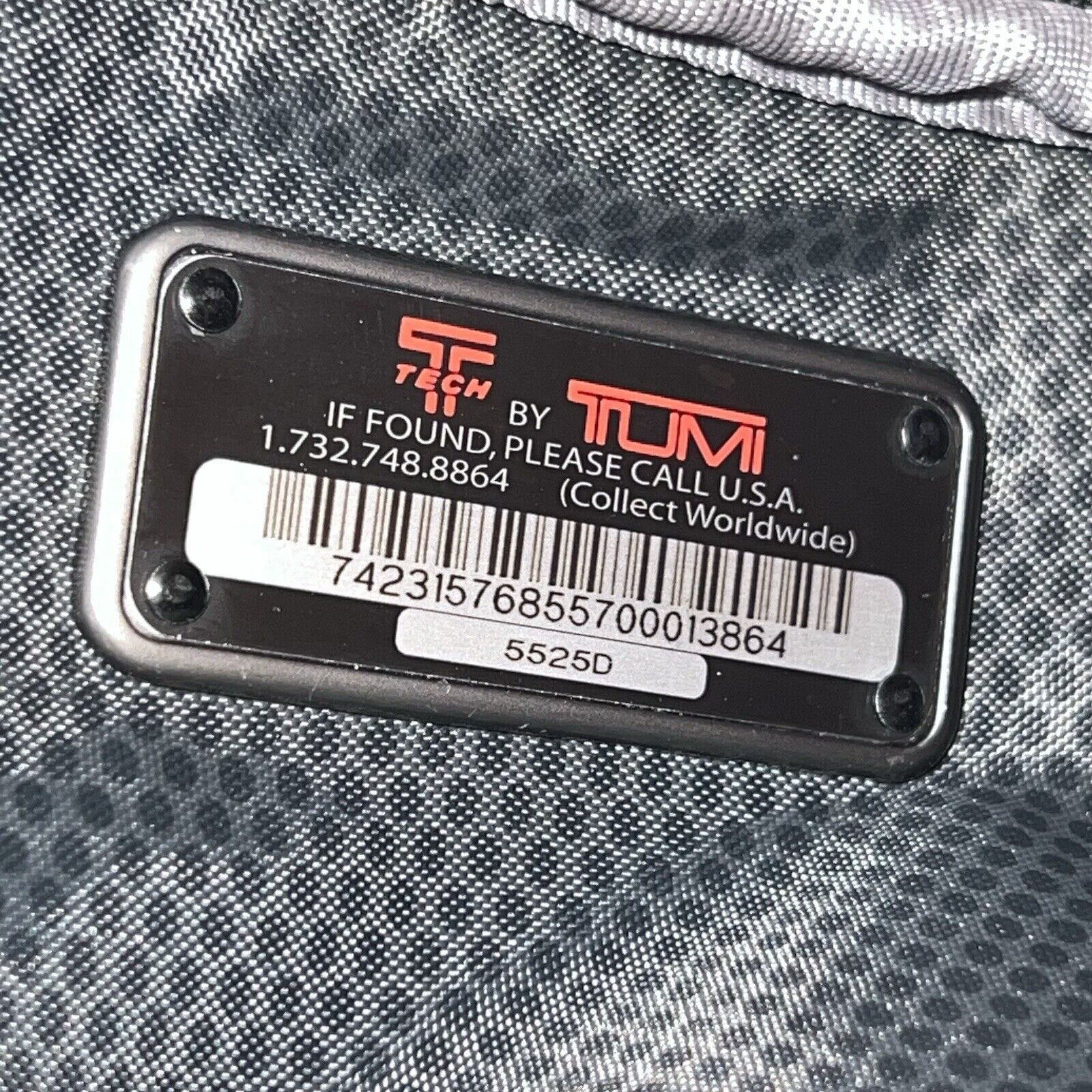 Tumi TUMI Tech Carry On Overnight Duffle Bag #5525D Duffels Black Size ONE SIZE - 16 Thumbnail