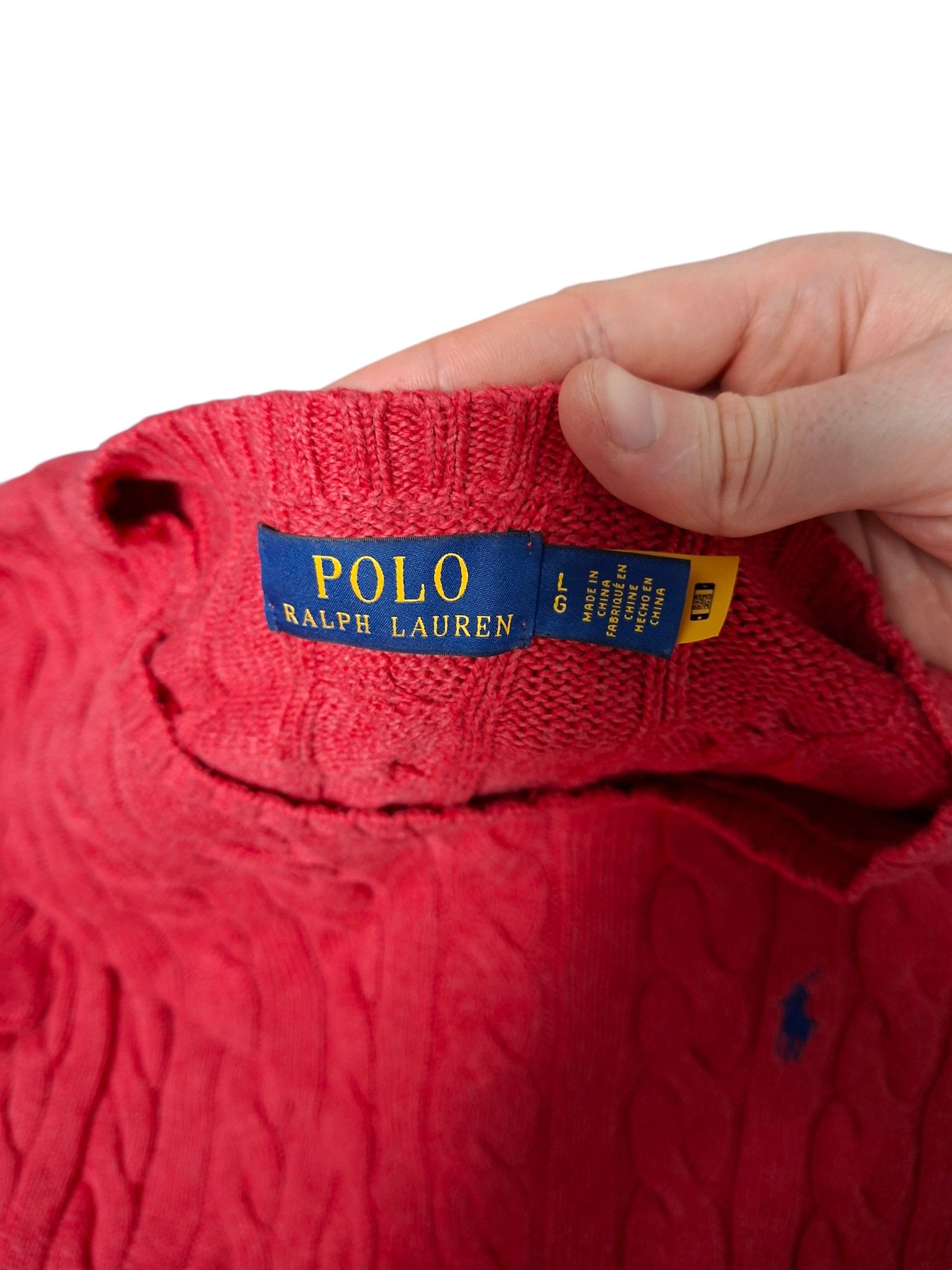 Polo Ralph Lauren POLO RALPH LAUREN VINTAGE LUXURY KNIT SWEATER Size US L / EU 52-54 / 3 - 4 Thumbnail