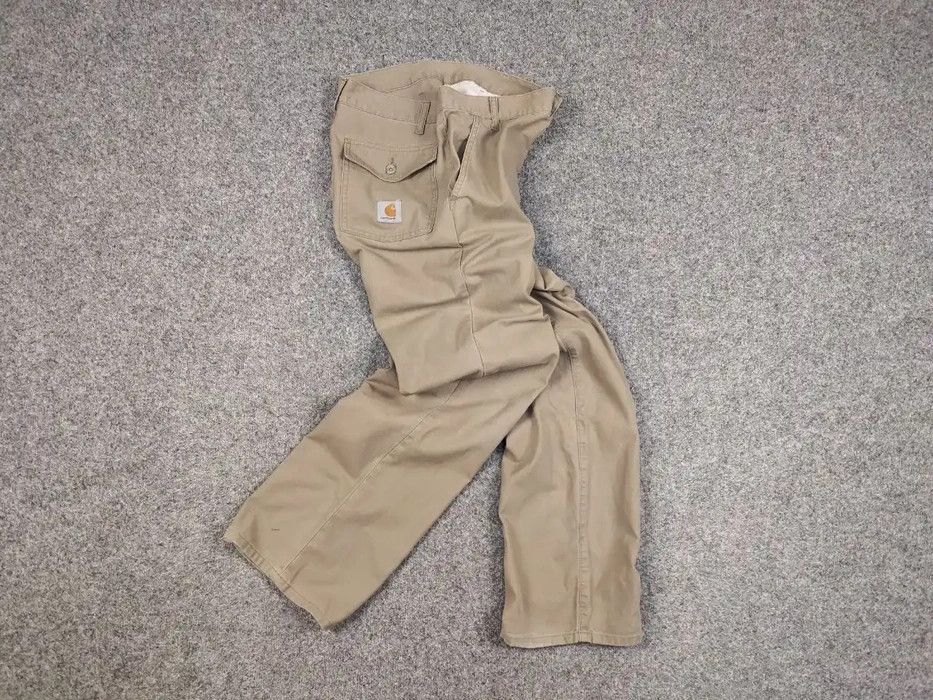 Carhartt Vintage 90's Carhartt Office canvas Work Trousers Pants Size US 30 / EU 46 - 7 Thumbnail
