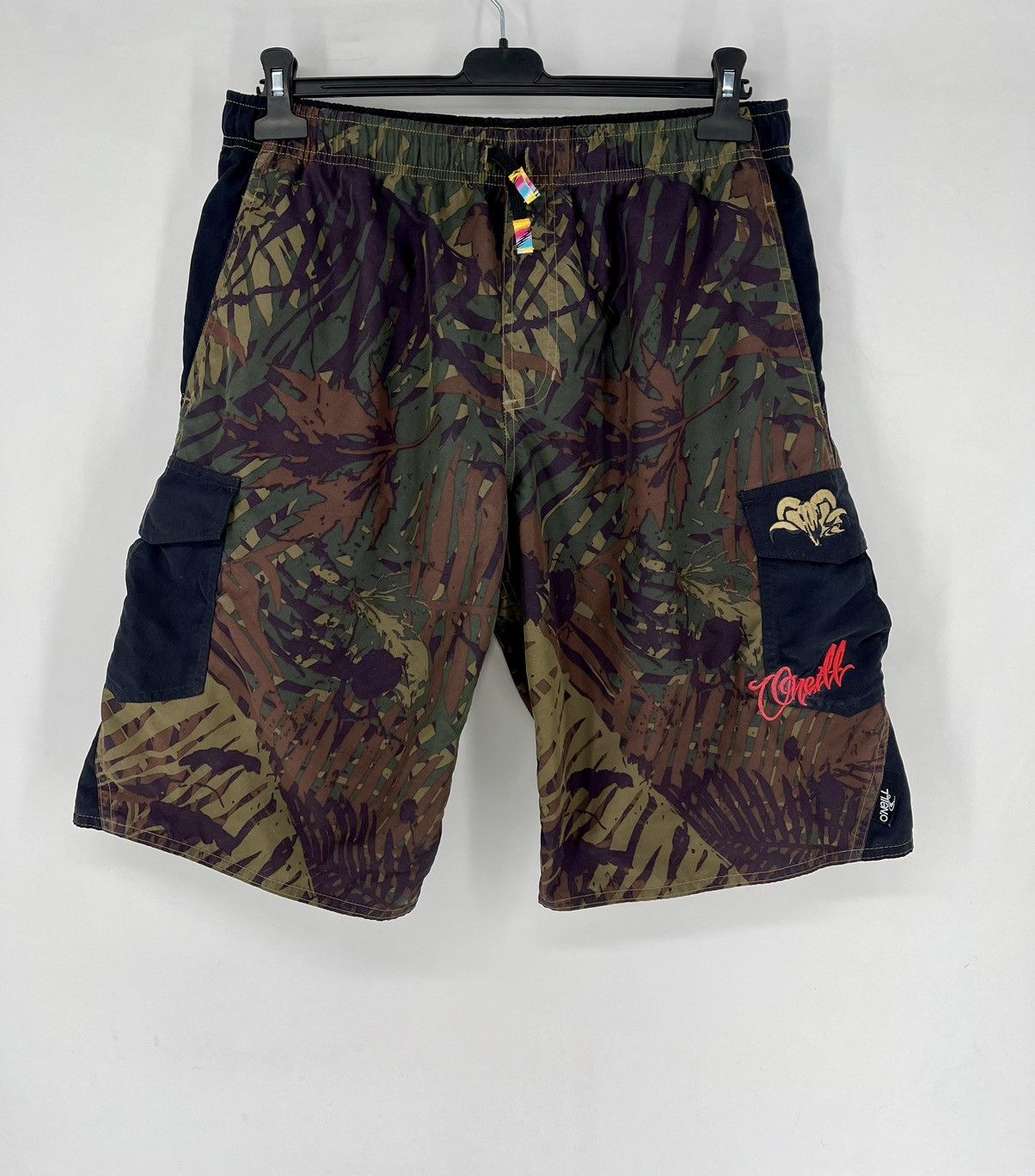 Vintage Vintage 90’s Oneill Surfwear Swim Shorts Camo Cargo Shorts ...