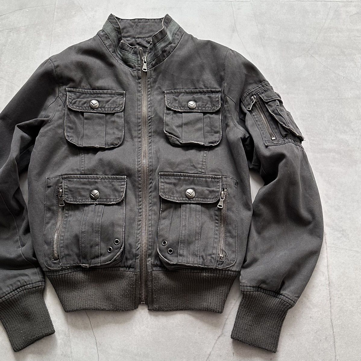 Hysteric Glamour Military Multipocker Bomber Jacket LGB If Six Was Nine Vibe Size S / US 4 / IT 40 - 2 Thumbnail