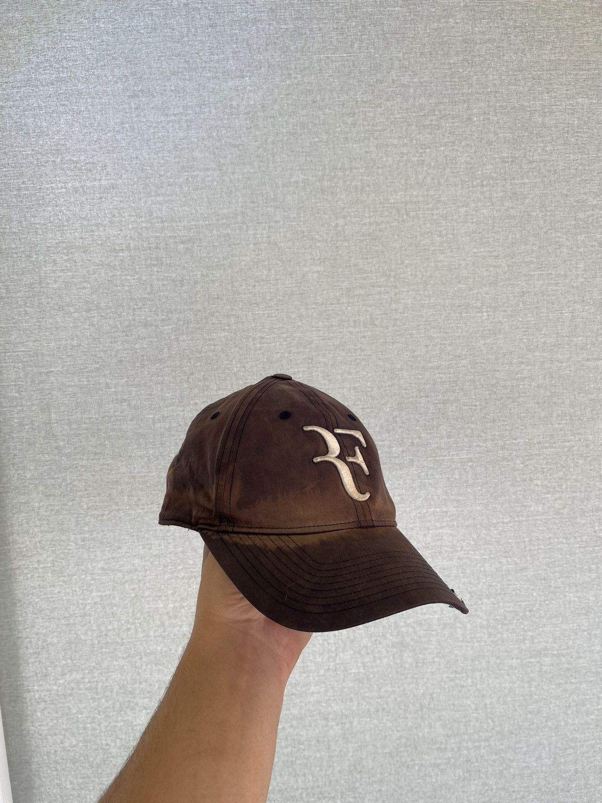 Uniqlo Rare ROGER FEDERER x Uniqlo RF CRAZY DISTRESSED Cap Size ONE SIZE - 2 Thumbnail