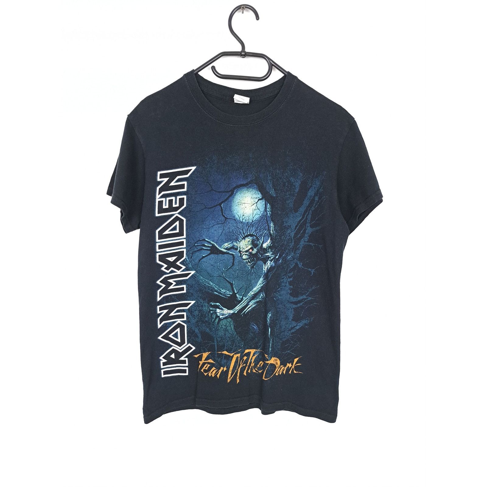 Band Tees × Iron Maiden × Vintage 💎 Vintage Iron Maiden Fear Of the Dark T-shirt Metal Rock Size US S / EU 44-46 / 1 - 1 Thumbnail