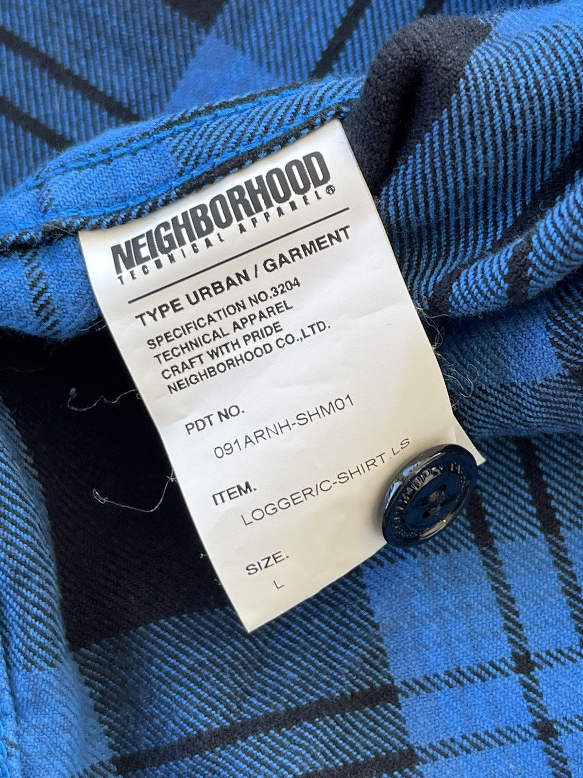 Neighborhood Neighborhood lumberjack Plaid button up Size US L / EU 52-54 / 3 - 6 Thumbnail