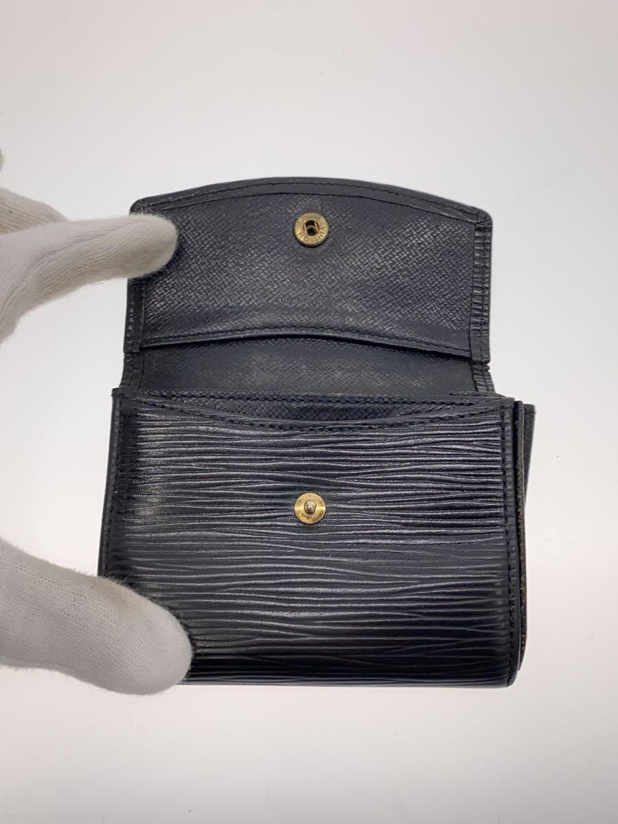 Louis Vuitton Louis Vuitton Epi Porte Monet Saenpur Black Size ONE SIZE - 4 Thumbnail