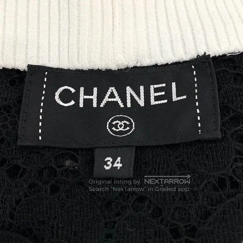 Chanel Chanel Black Cotton Women's T-shirt Size XXS . Size XXS / US 00 / IT 34 - 5 Thumbnail