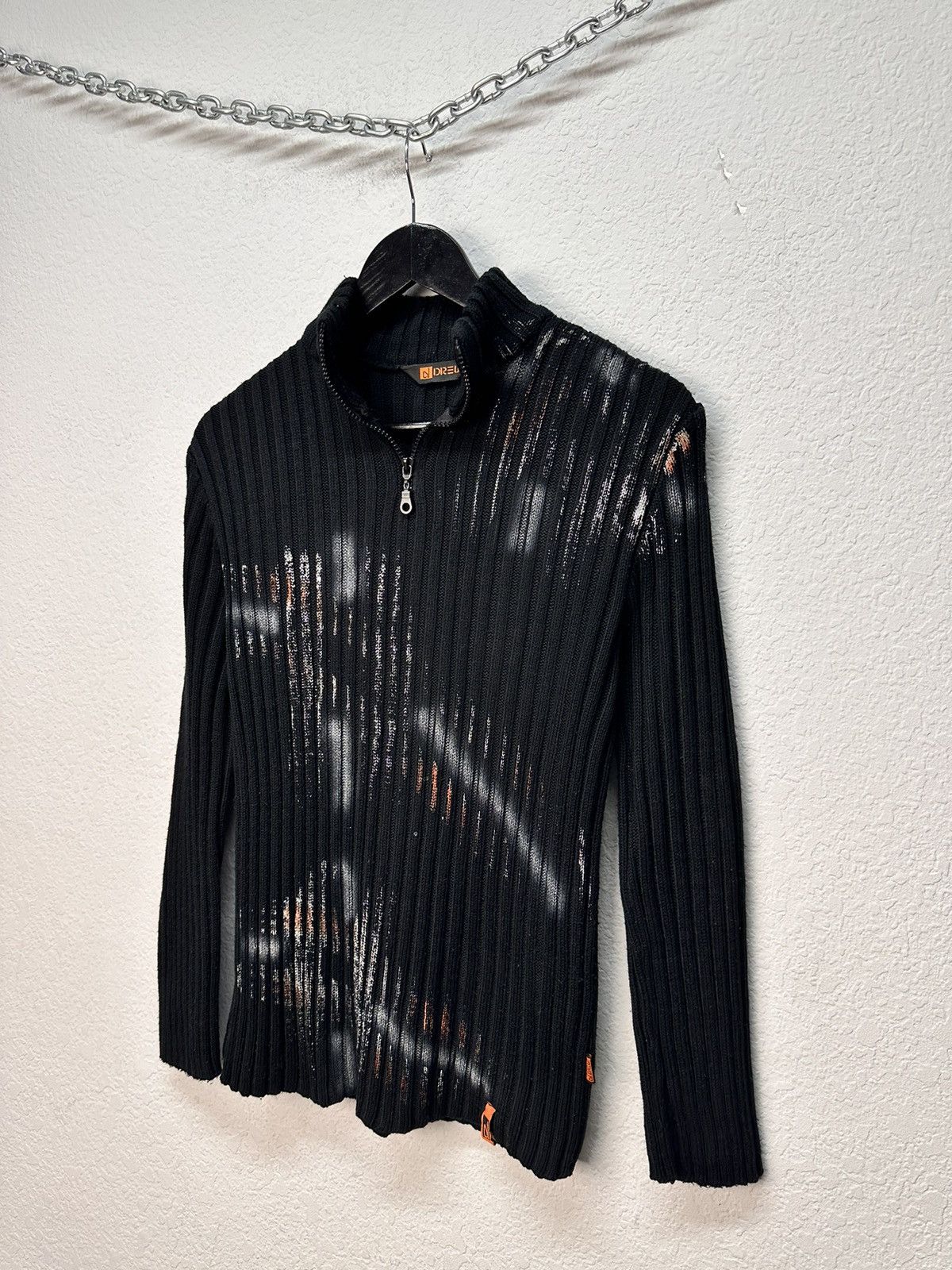 Diesel Y2k Gothic Avatngarde Sweater Distressed Margiela Japanese Size US M / EU 48-50 / 2 - 3 Thumbnail