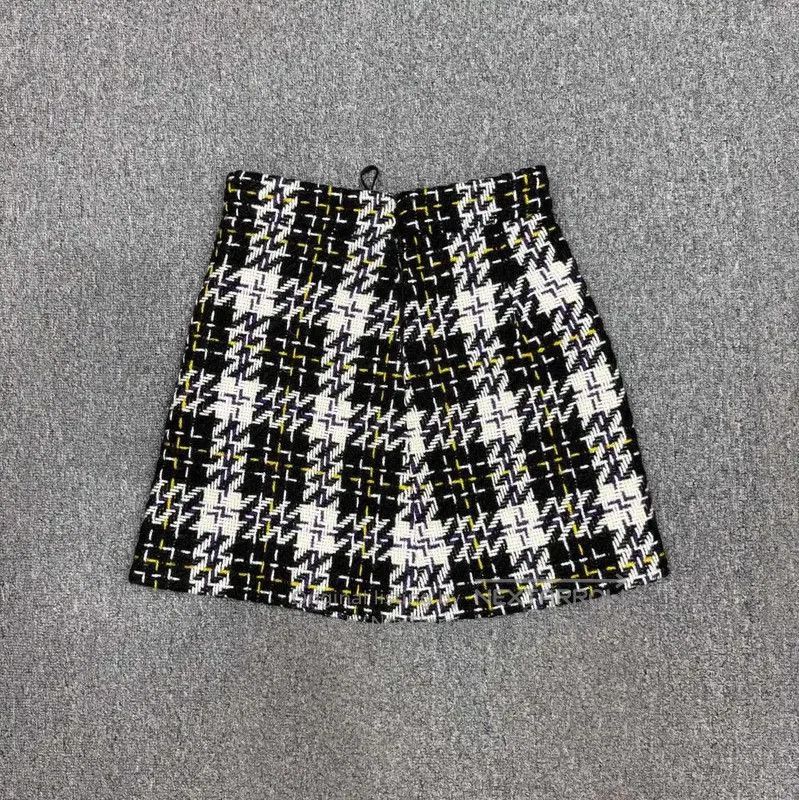 Miu Miu Multi-Color Polyester Mini Skirt .