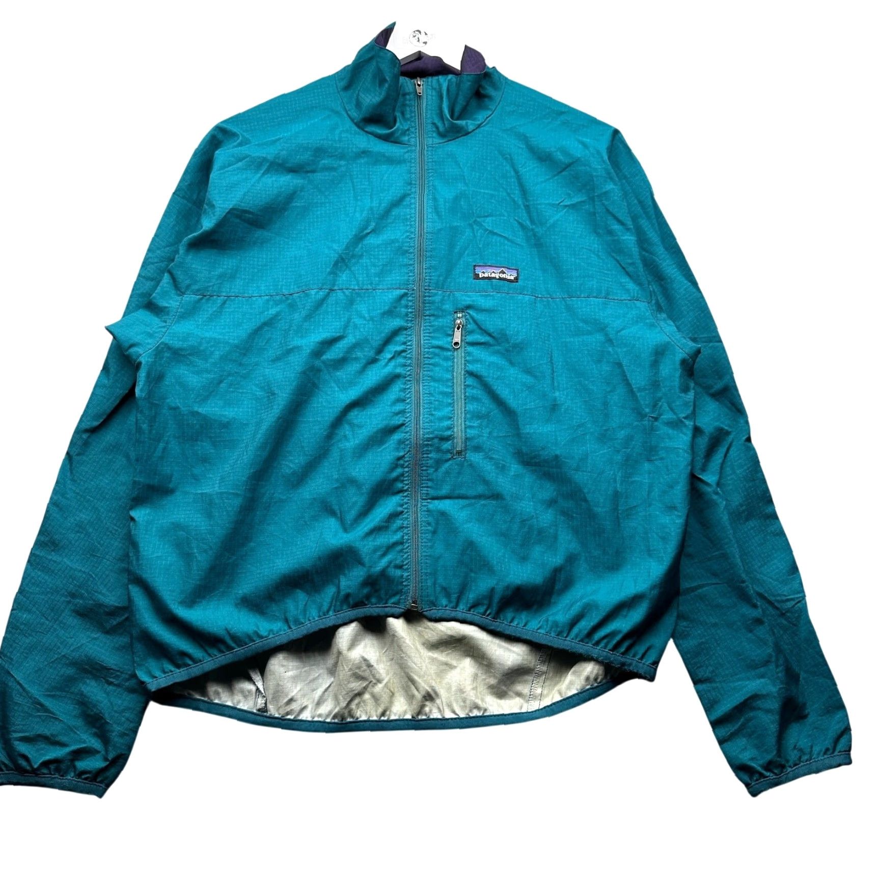 Patagonia VINTAGE Patagonia Ripstop Lightweight Jacket Womens L Blue Purple 24122 Size L / US 10 / IT 46 - 2 Thumbnail