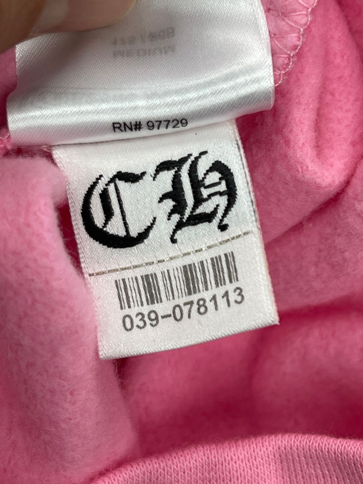 Chrome Hearts New Chrome Hearts Pink Hoodie Size US S / EU 44-46 / 1 - 5 Thumbnail