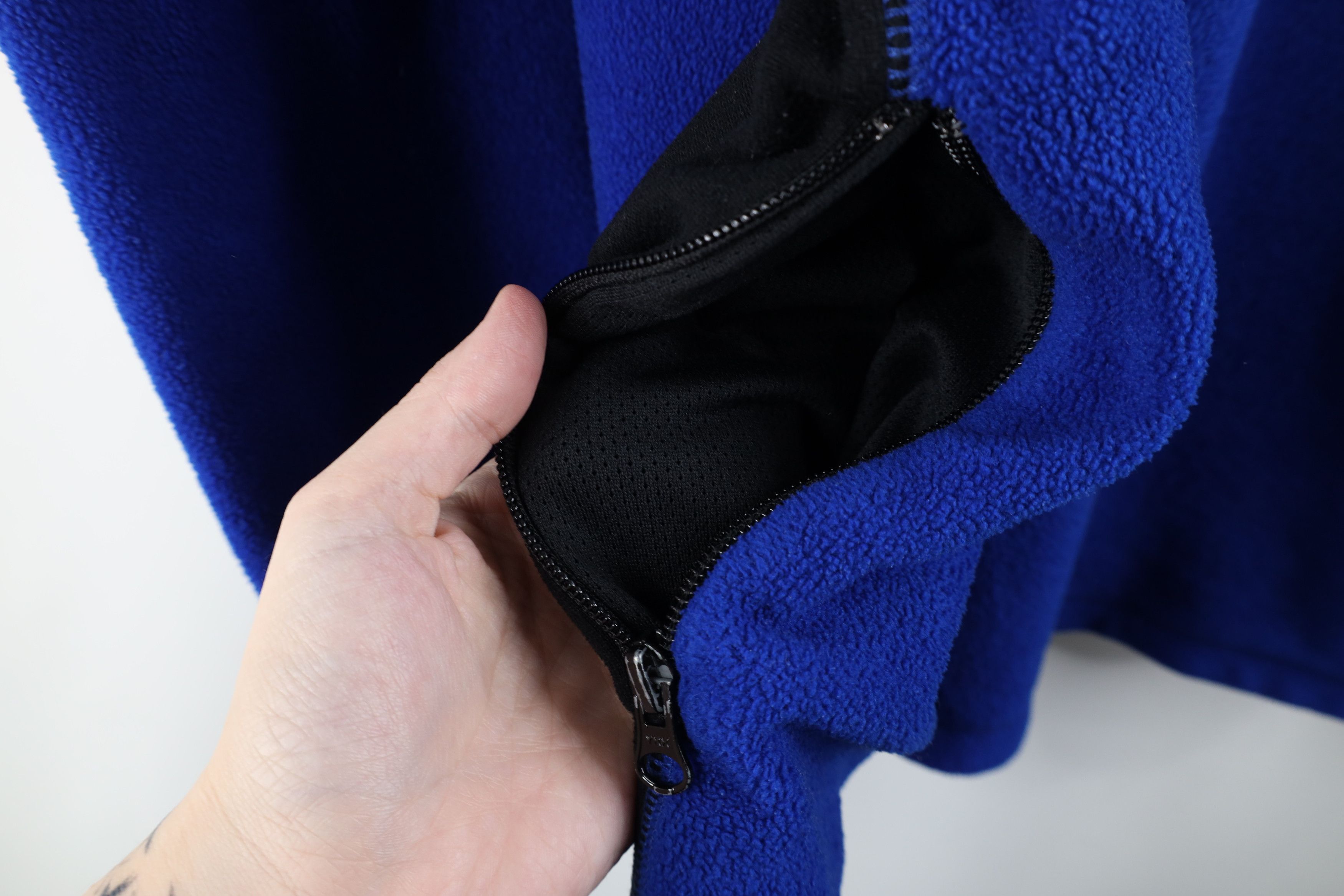 Nautica × Vintage Vintage 90s Nautica Competition Half Zip Fleece Sweater USA Size US L / EU 52-54 / 3 - 7 Thumbnail