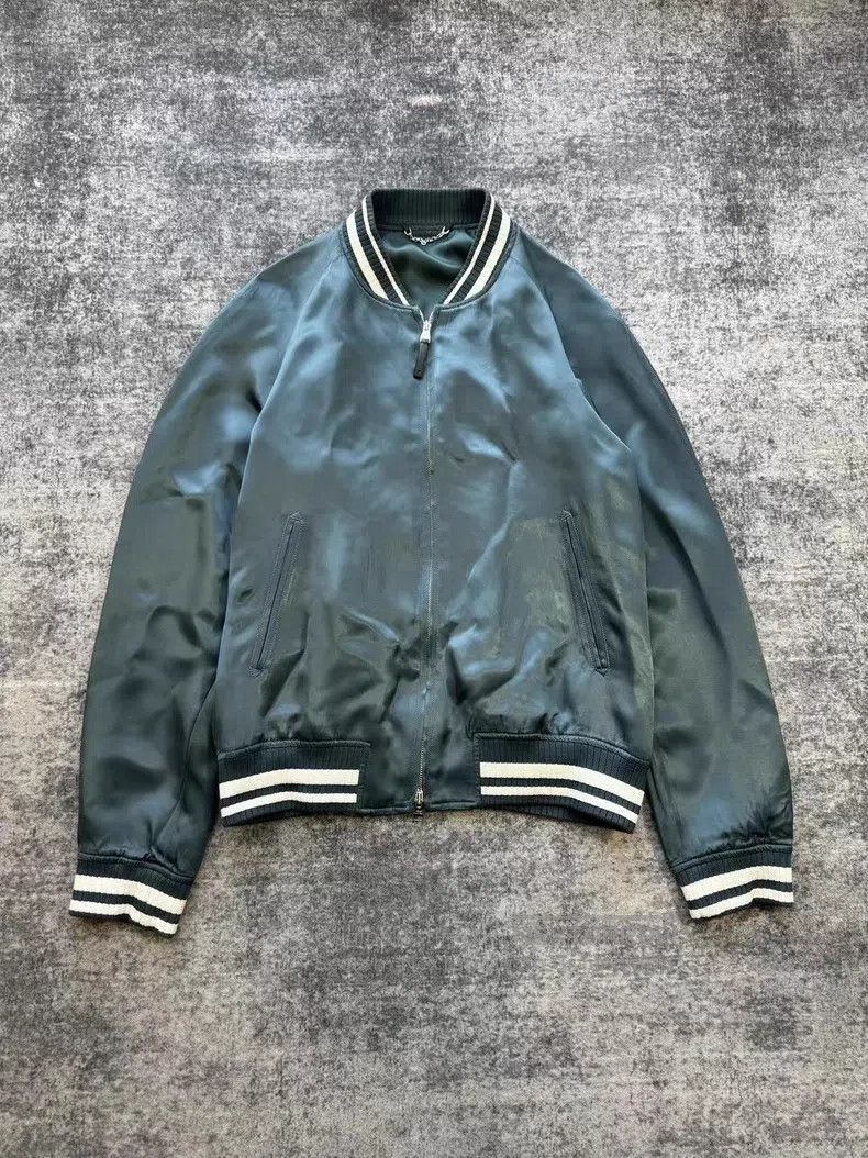 Louis Vuitton Louis Vuitton Embroidered logo silk jacket Size US M / EU 48-50 / 2 - 2 Thumbnail