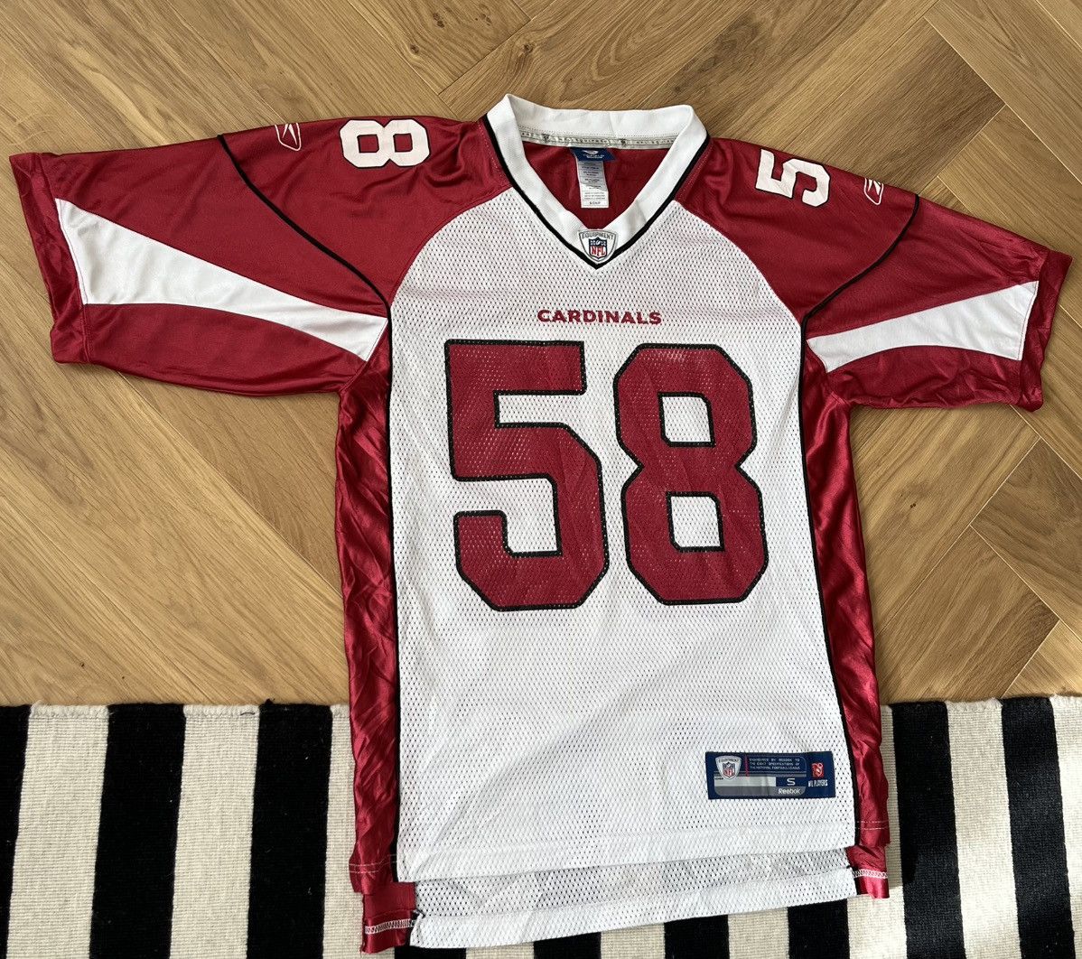 Nike Reebok Arizona Cardinals Karlos Dansby #58 Jersey Size US S / EU 44-46 / 1 - 2 Thumbnail