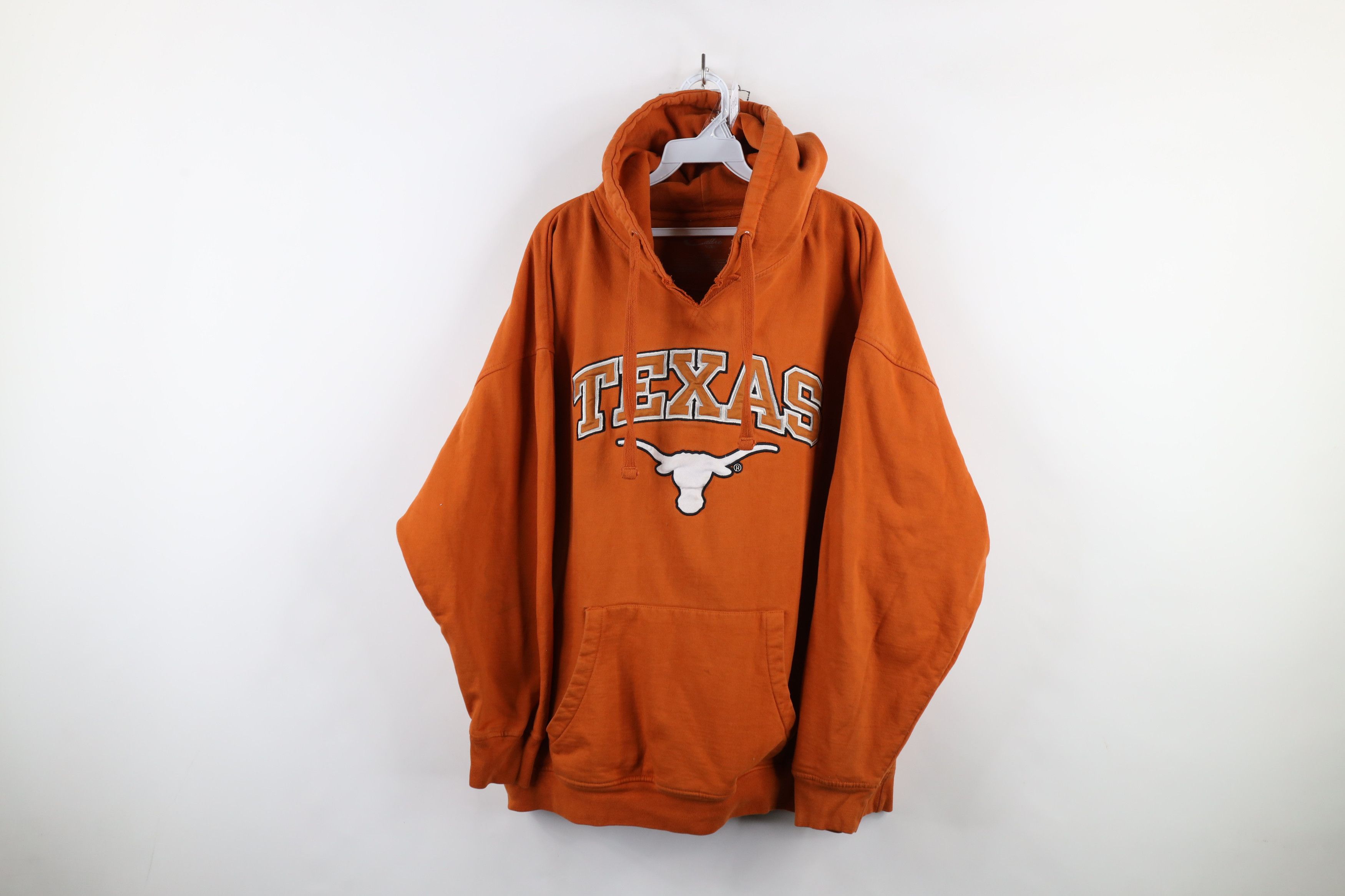 Vintage Vintage Y2K Spell Out University of Texas Hoodie Sweatshirt Size US XXL / EU 58 / 5 - 1 Thumbnail