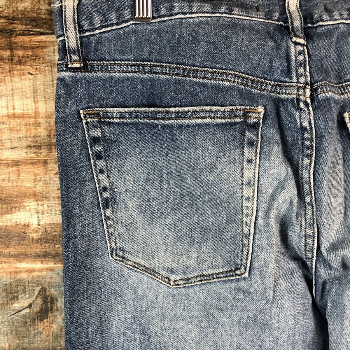 Japanese Brand DL Uniqlo Jeans Distressed Denim Pants #C150 Size US 34 / EU 50 - 17 Thumbnail