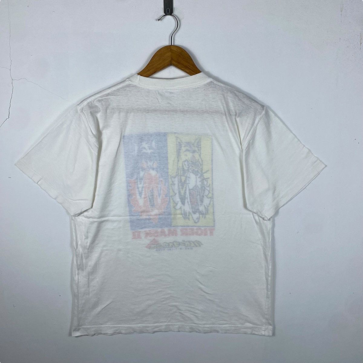 Anime Vintage 90's TIGER MASK 2 Japanese Wrestling Anime Graphic Size US M / EU 48-50 / 2 - 5 Thumbnail