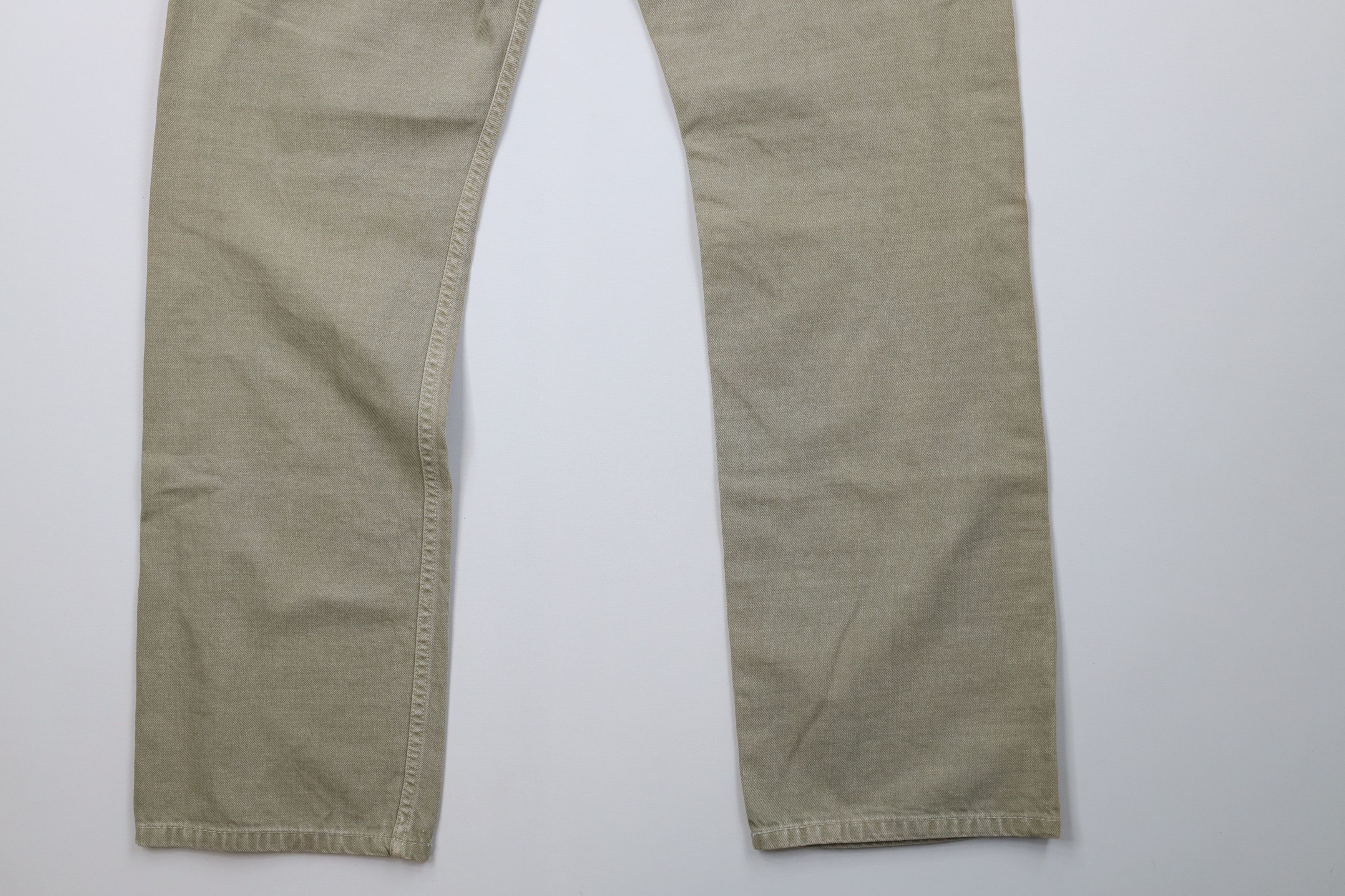 Levi's Vintage Y2K Levis 505 Regular Straight Leg Jeans Light Green Size US 34 / EU 50 - 11 Thumbnail