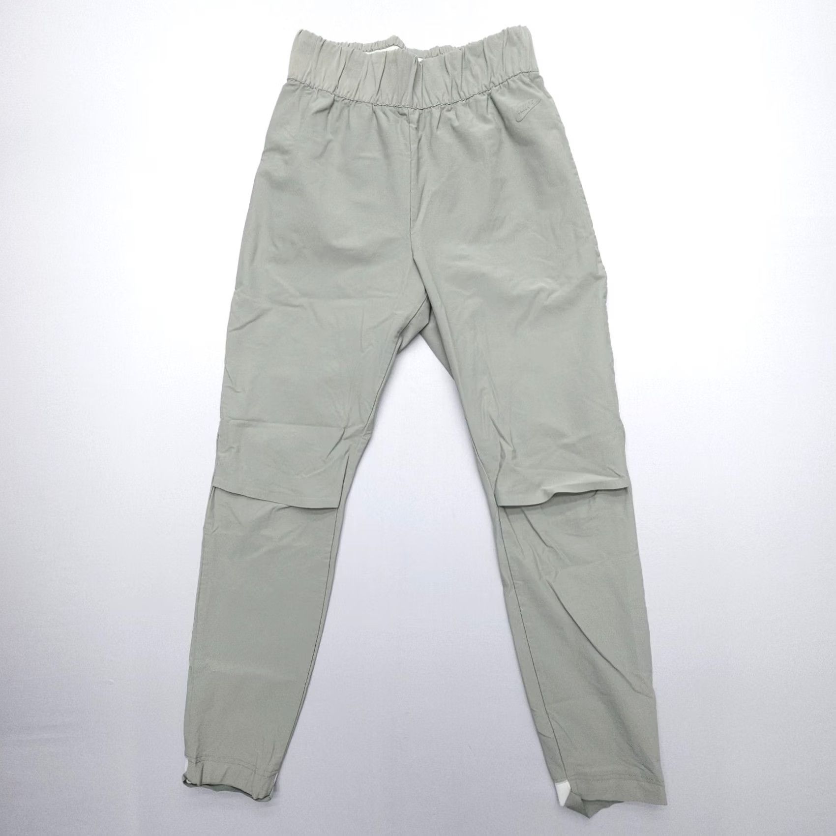 Nike Nike Womens Jogger Pants Vented Stirrup Medium Green 27in Inseam Tapered Regular Nylon Spandex Microfiber Athletic Outdoor Sports Size 32" / US 10 / IT 46 - 2 Thumbnail