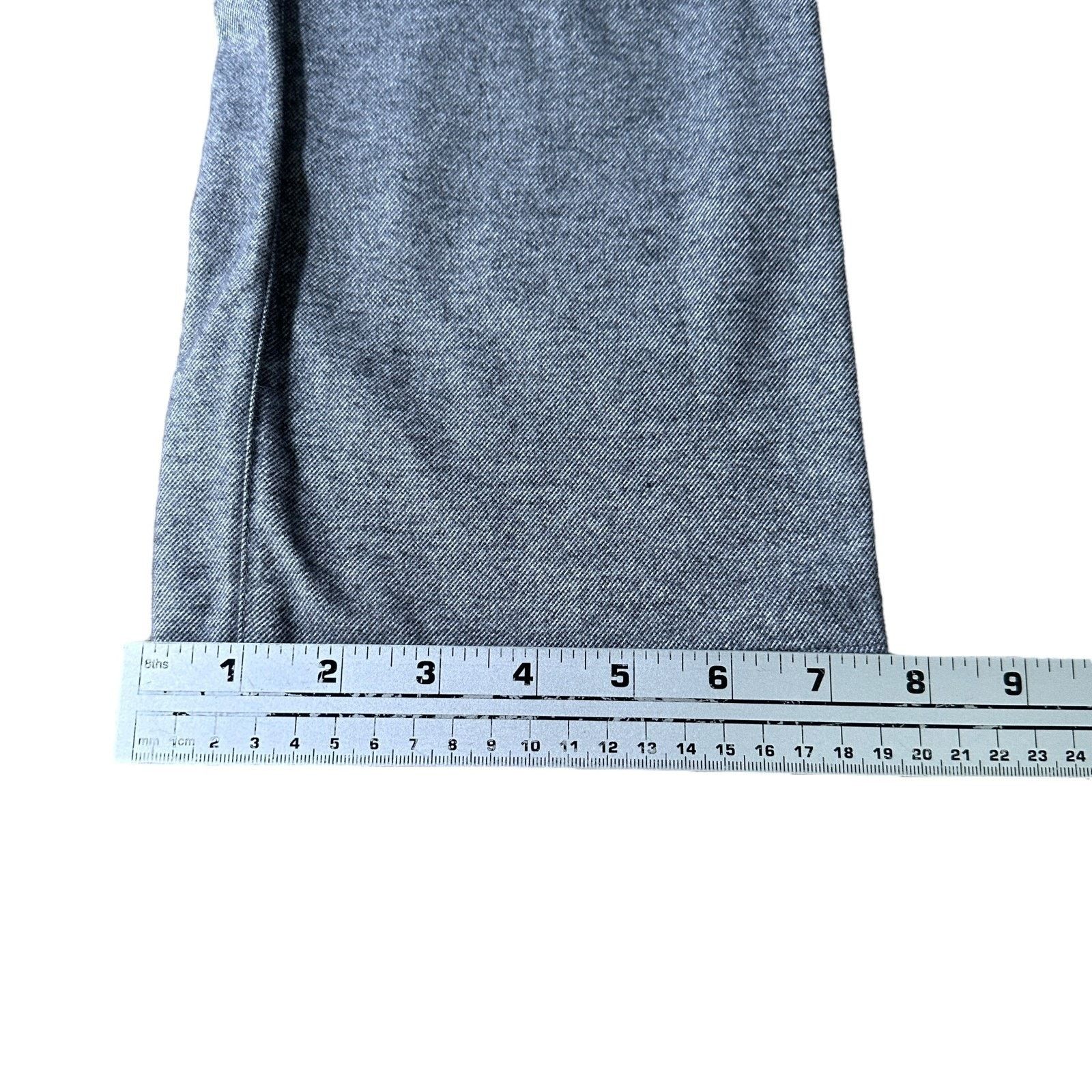 Peter Millar Peter Millar Flannel Brushed Cotton Chino Pants Men 36 Gray Size US 36 / EU 52 - 11 Thumbnail