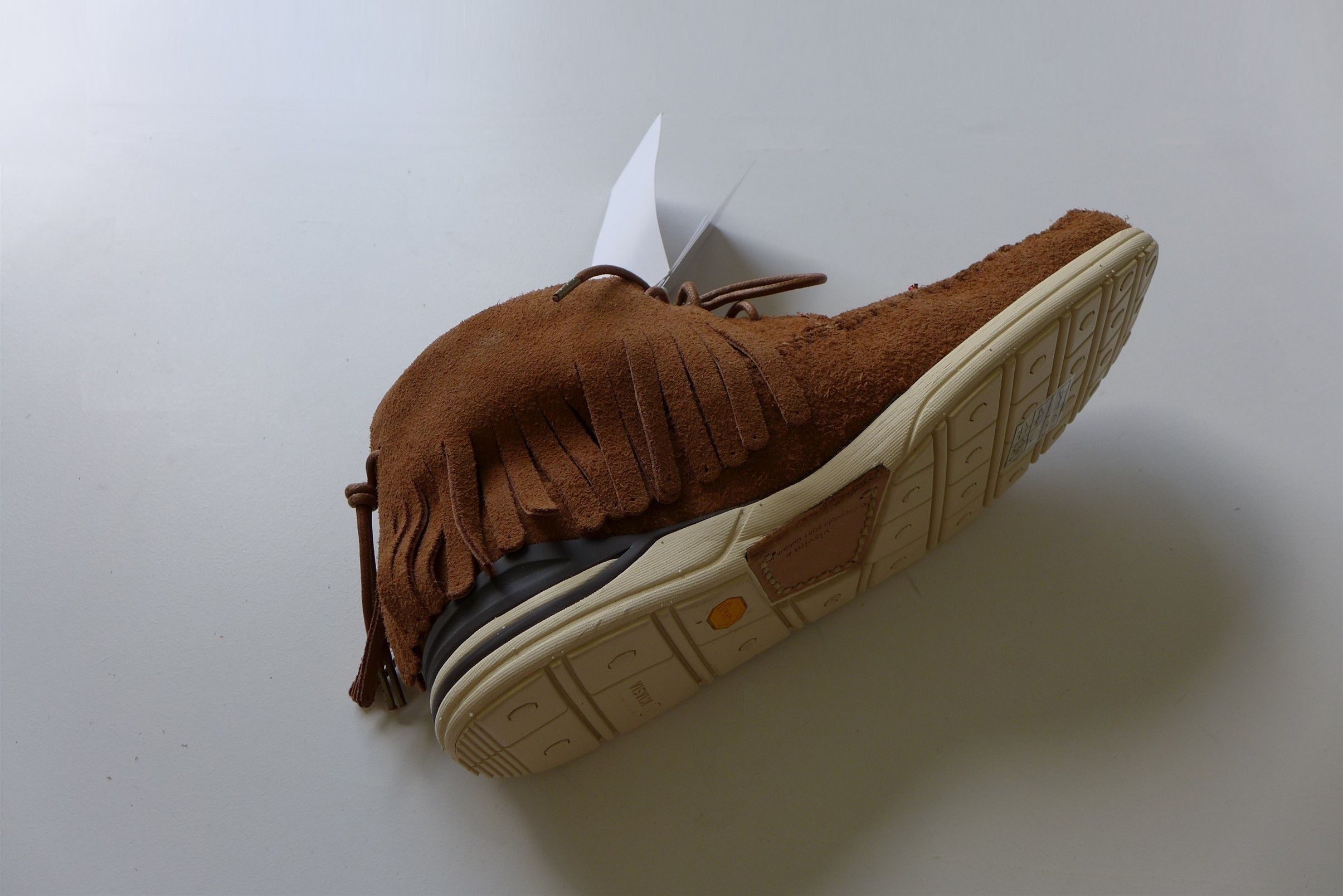 Visvim Visvim FBT Shaman Folk Beaded Sneakers - Light Brown Suede Size US 10 / EU 43 - 16 Thumbnail