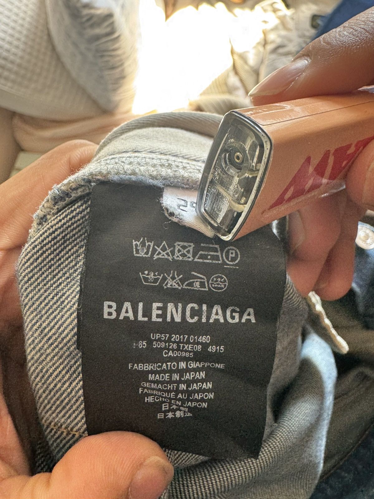 Balenciaga BALENCIAGA SS18 CONVERTIBLE ZIP Size US 29 - 4 Thumbnail