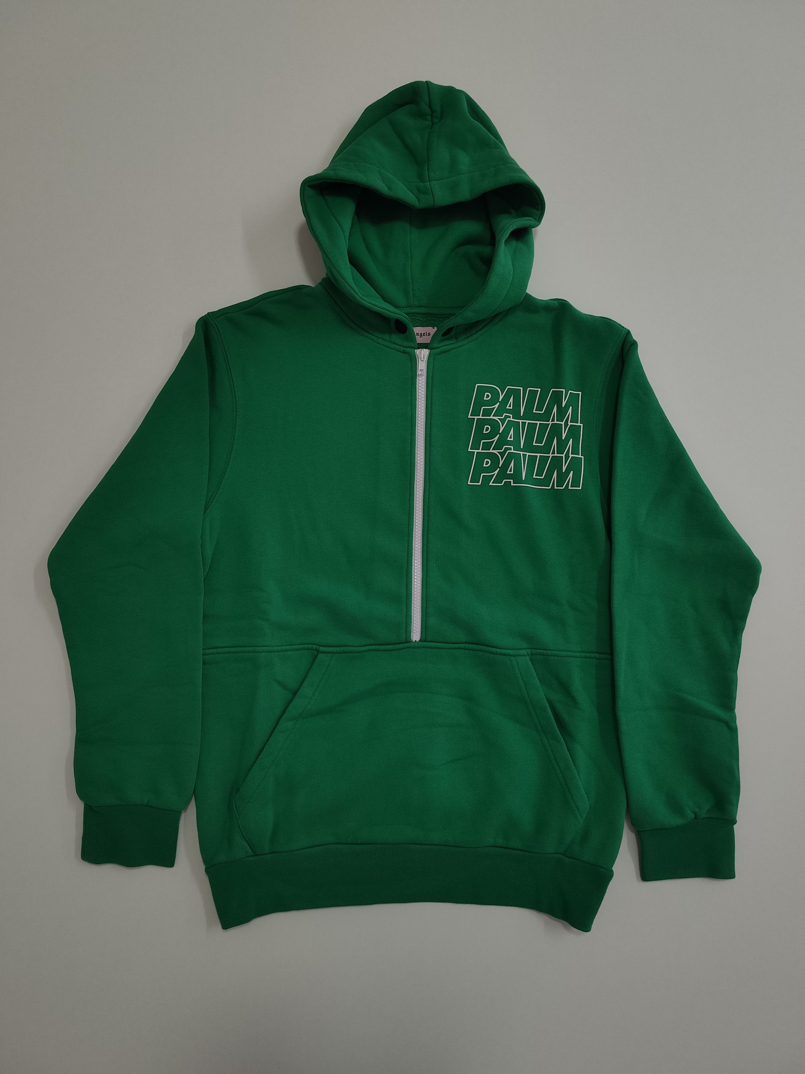 Palm Angels Palm Angels "Half-Zip Hoodie" Size US S / EU 44-46 / 1 - 3 Thumbnail