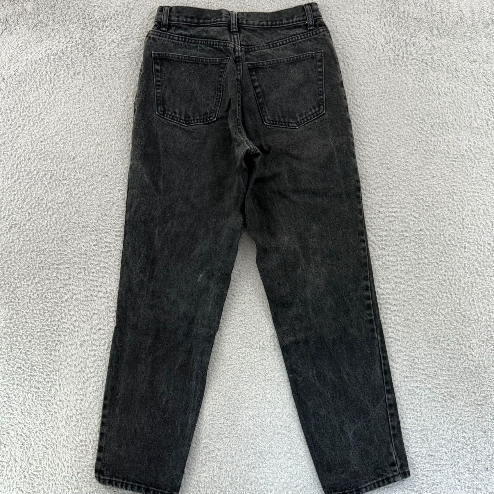 Gap VINTAGE Gap Jeans Womens Black Ankle Denim 26x29 Loose Skater 90s Outdoor Size 30" / US 8 / IT 44 - 2 Thumbnail