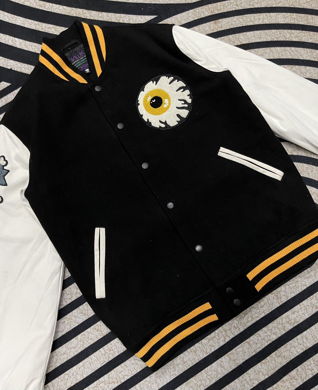 Mishka 2000s MISHKA 10th EDITION VARSITY RARE DESIGN Size US M / EU 48-50 / 2 - 6 Thumbnail