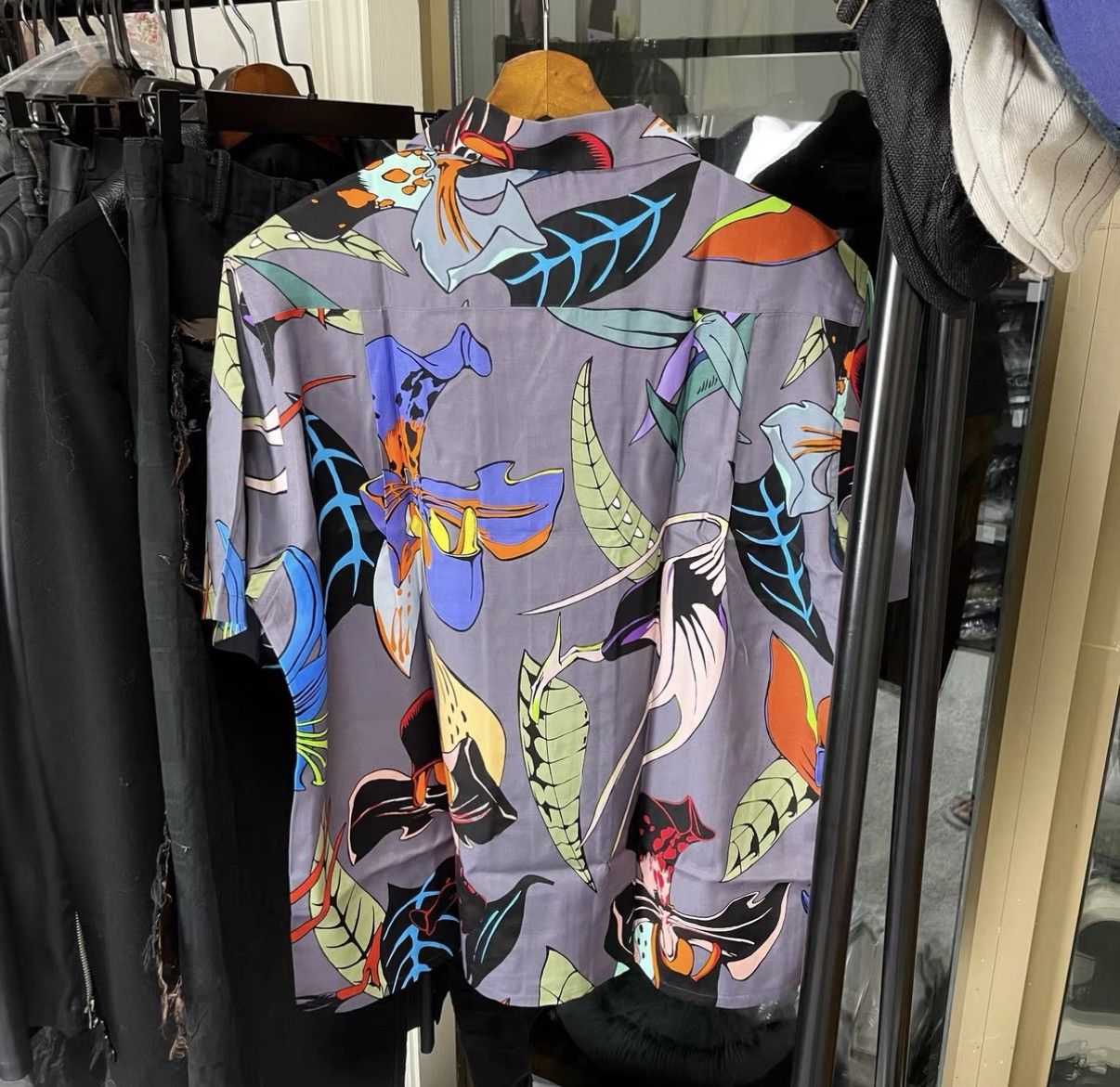 Wacko Maria Wacko Maria 22SS Floral Print Short Sleeve Shirt J29 Size US M / EU 48-50 / 2 - 4 Thumbnail