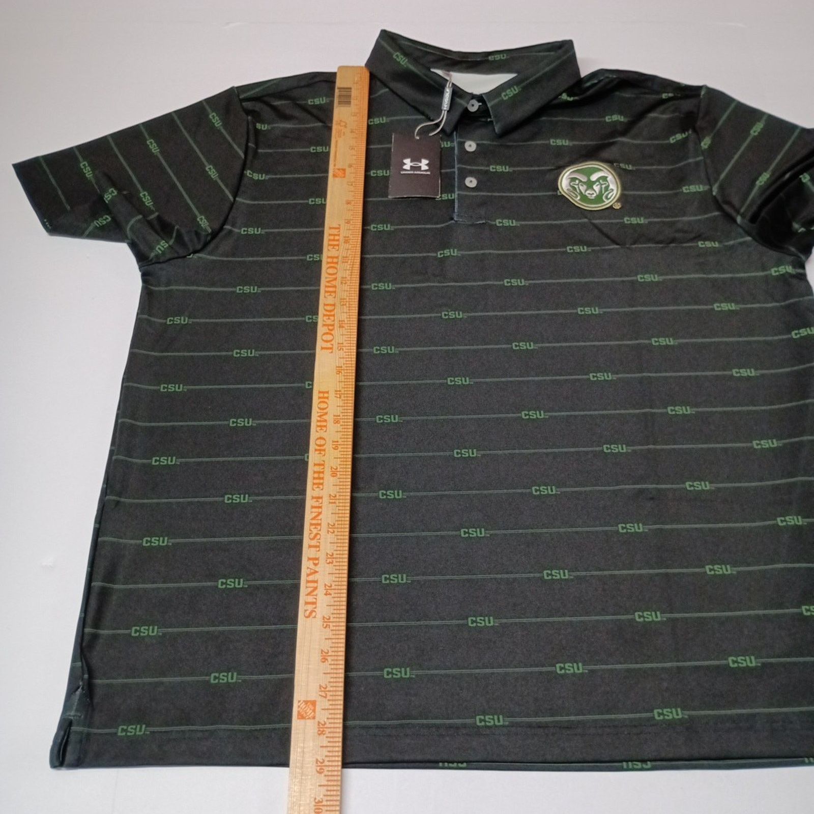 Under Armour Under Armour Colorado State Polo Shirt Men's Size 2XL Black Size US XXL / EU 58 / 5 - 5 Thumbnail