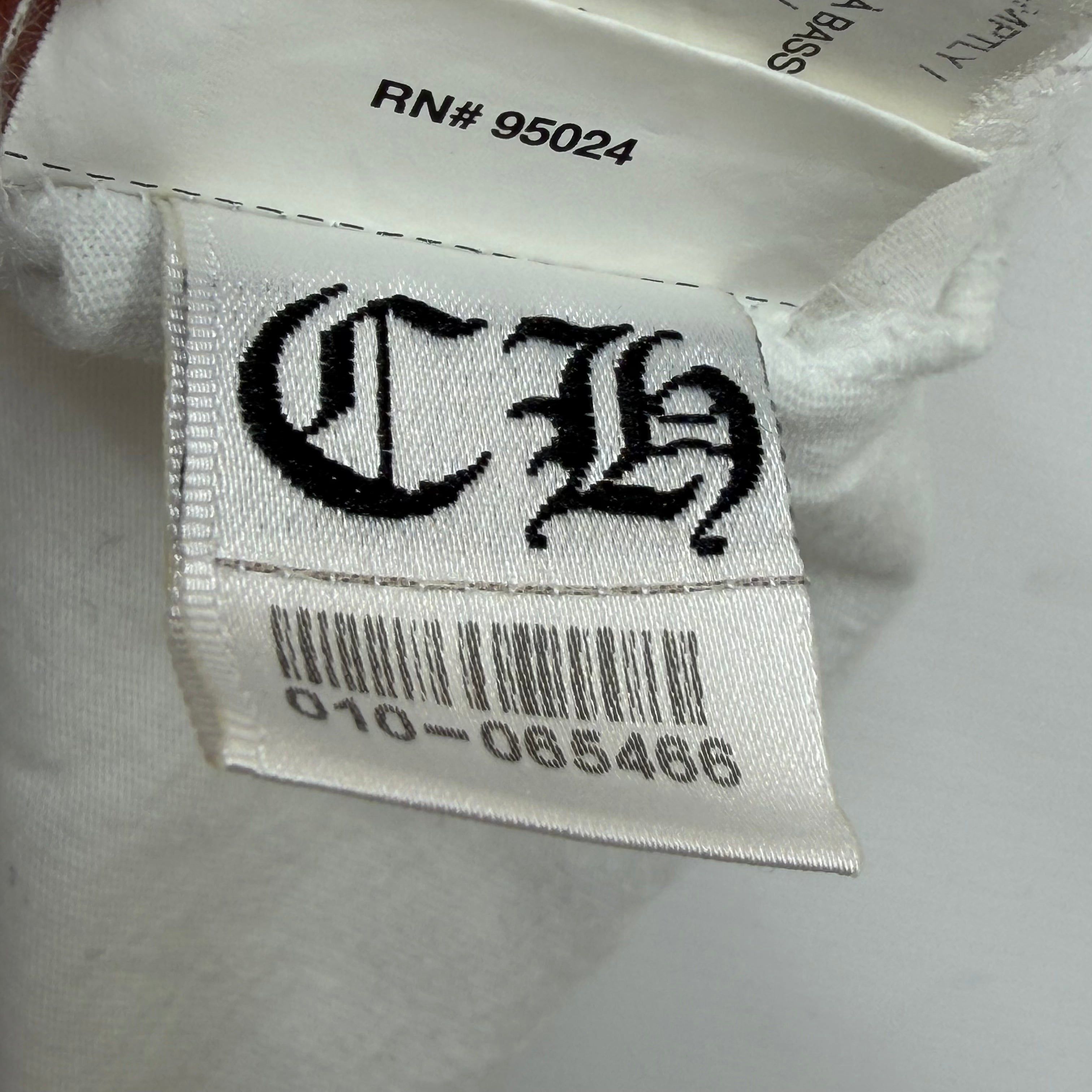 Chrome Hearts Chrome Hearts American Flag Tee White S Size US S / EU 44-46 / 1 - 8 Thumbnail