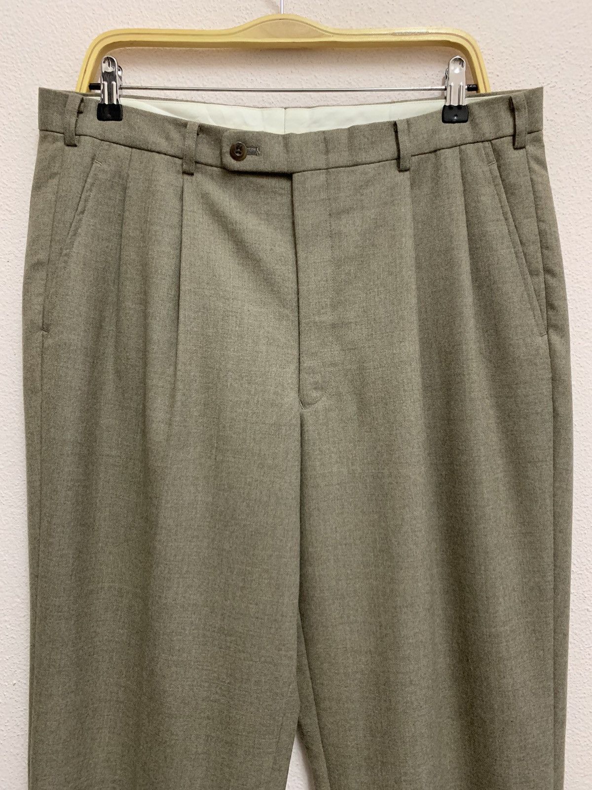 Burberry Vintage BURBERRY Wool Pants Size US 35 - 2 Thumbnail