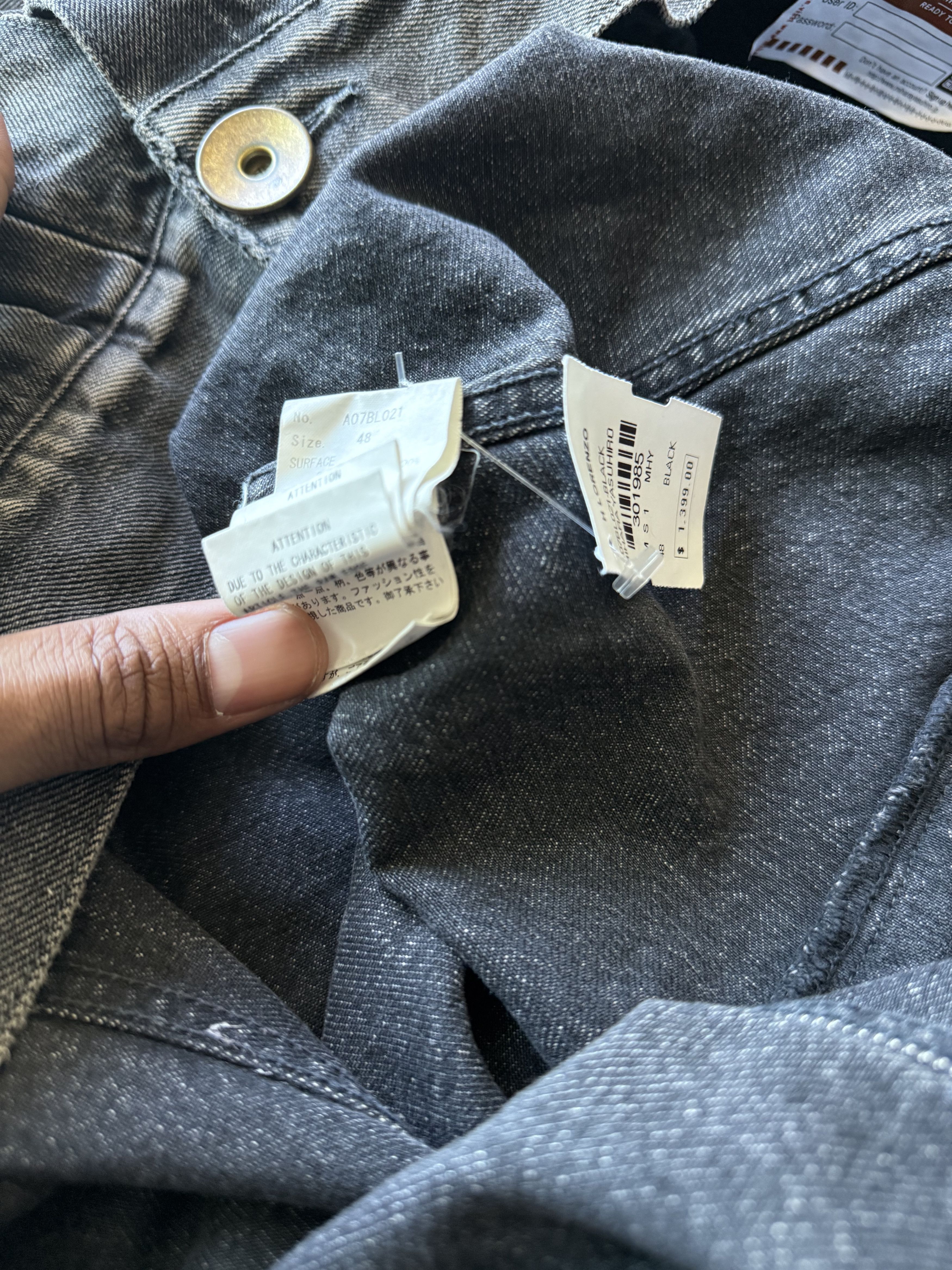 Maison MIHARA YASUHIRO MMY Denim Trucker Size US M / EU 48-50 / 2 - 9 Thumbnail