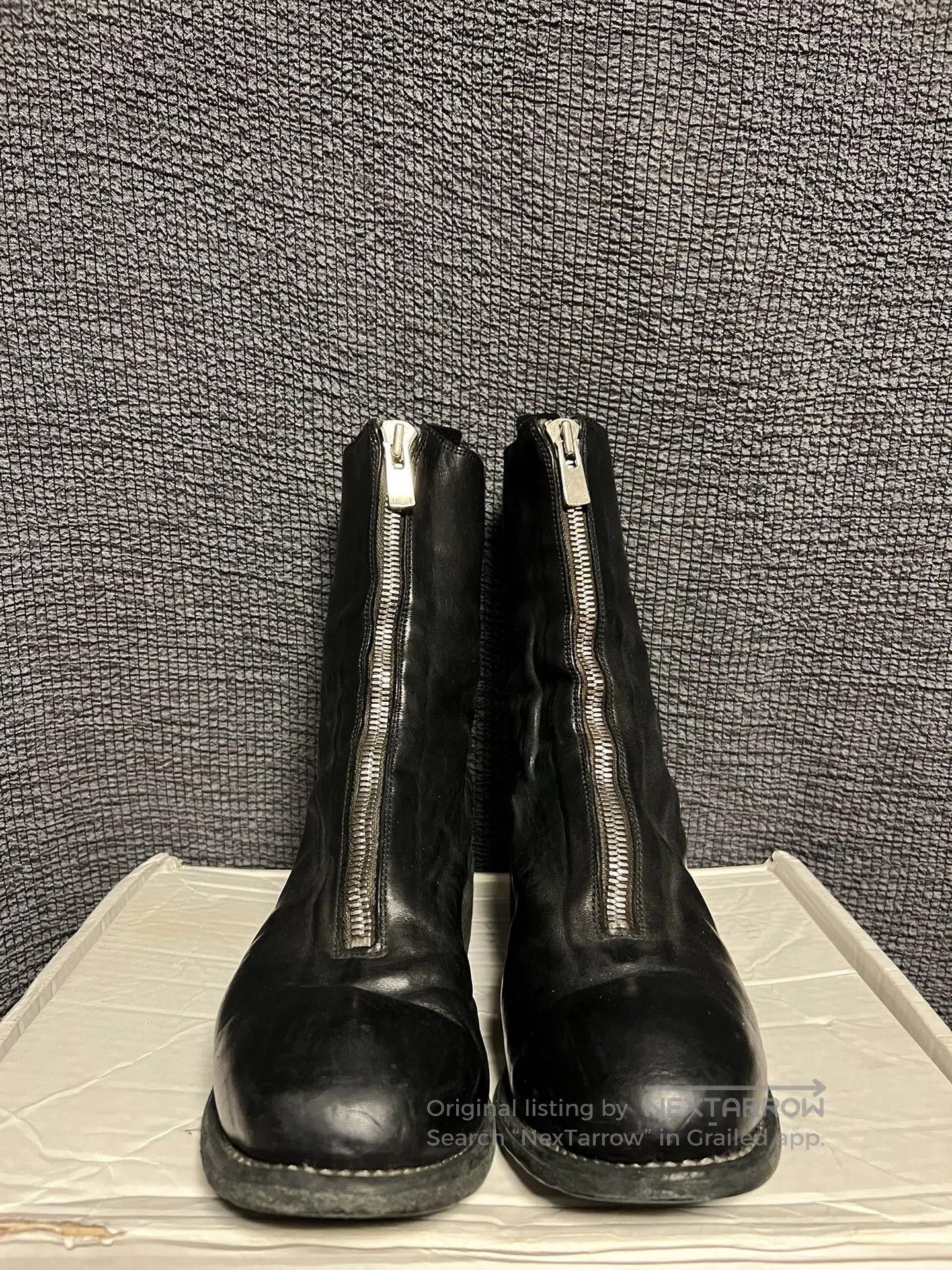 Guidi guidipl2 black high. Size US 6 / EU 39 - 6 Thumbnail