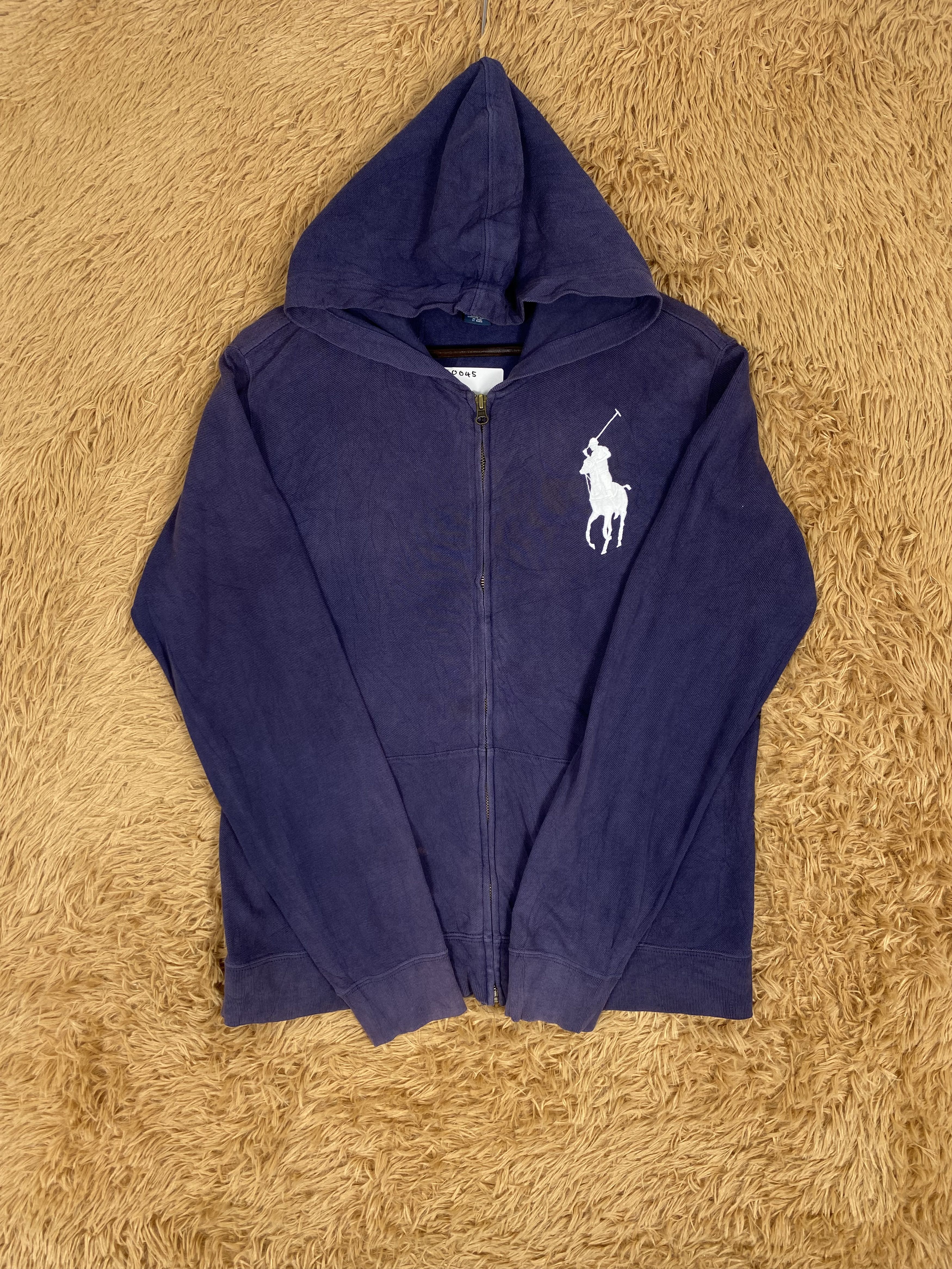 Polo Ralph Lauren Vintage Polo Ralph Lauren Faded Hoodie Sweatshirts PS0045 Size US S / EU 44-46 / 1 - 3 Thumbnail