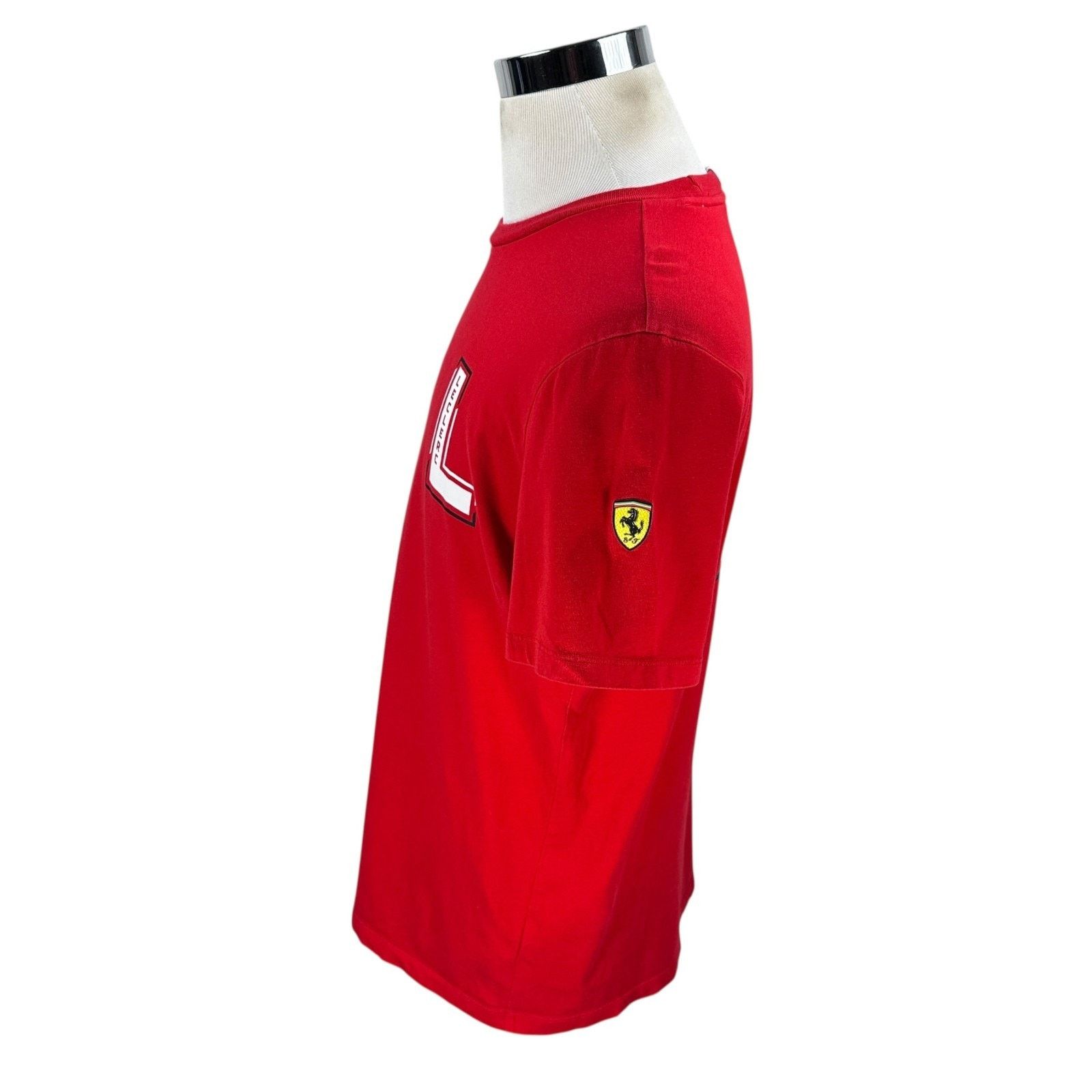 Ferrari Stichd Scuderia Race Team Charles #16 T-Shirt Mens Large Red Size US L / EU 52-54 / 3 - 3 Thumbnail