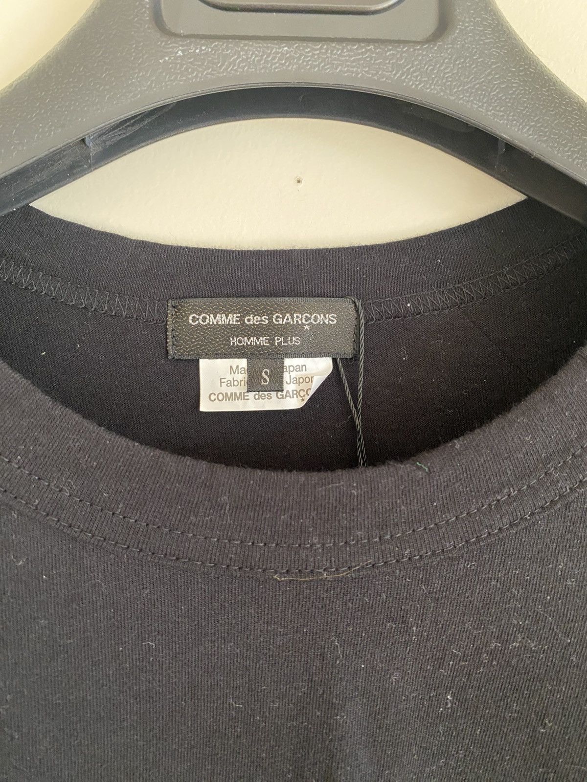 Comme des Garcons Homme Plus CDGH+ Panelled Detailed T-shirt Size US S / EU 44-46 / 1 - 3 Thumbnail
