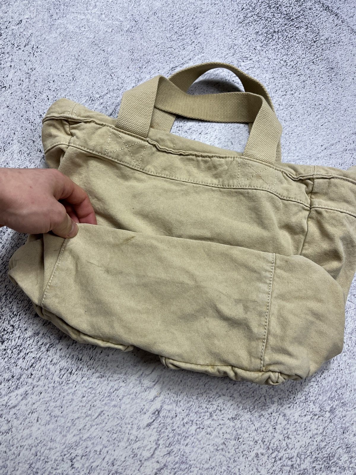 Vintage Vintage Timberland Military Distressed Messenger Hand Bag Size ONE SIZE - 18 Thumbnail