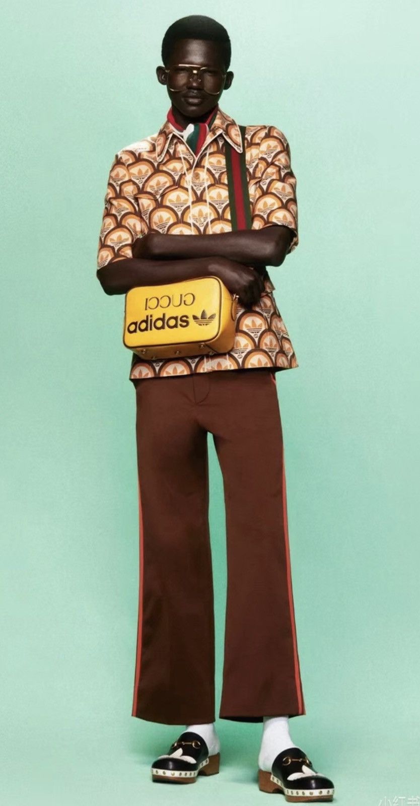 Adidas × Gucci Interlocking G Trefoil Short Sleeve Jacket sizesize48 Size US M / EU 48-50 / 2 - 3 Thumbnail