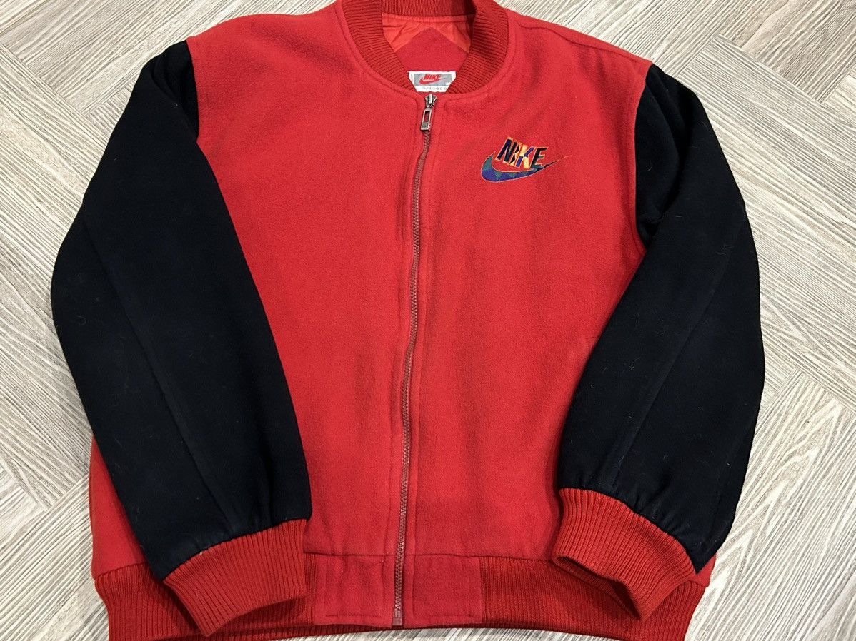 Nike × Vintage *VINTAGE 90s* Nike Urban Jungle Varsity Size US XL / EU 56 / 4 - 1 Thumbnail