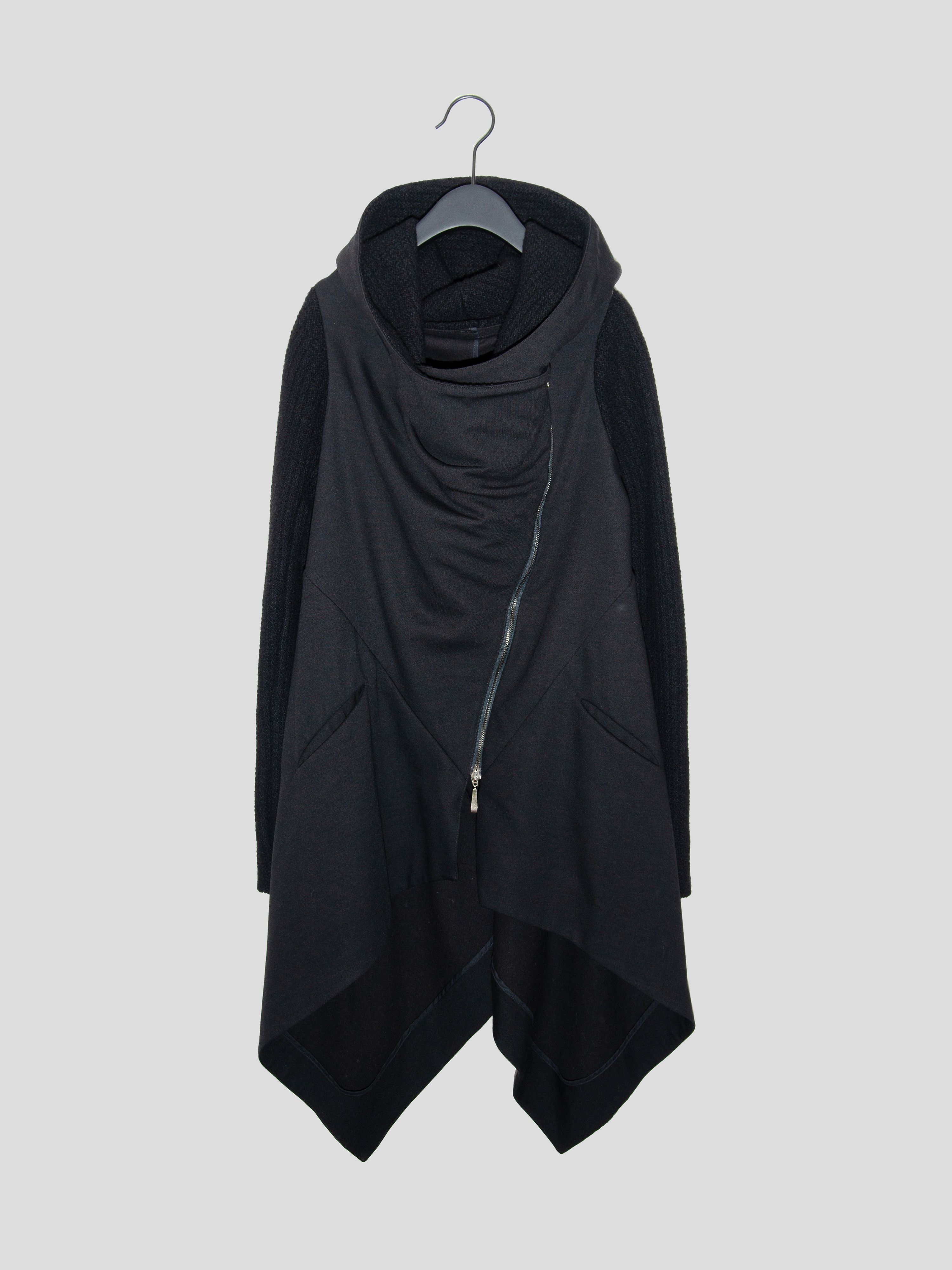 Masnada Hooded Cacoon Coat Size M / US 6-8 / IT 42-44 - 2 Thumbnail