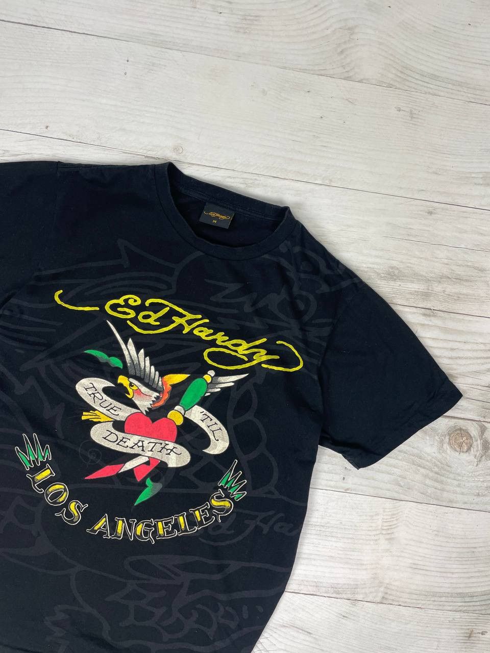Ed Hardy Ed Hardy Los Angeles T-Shirt Eagle Heart Tatto Death Size US M / EU 48-50 / 2 - 4 Thumbnail