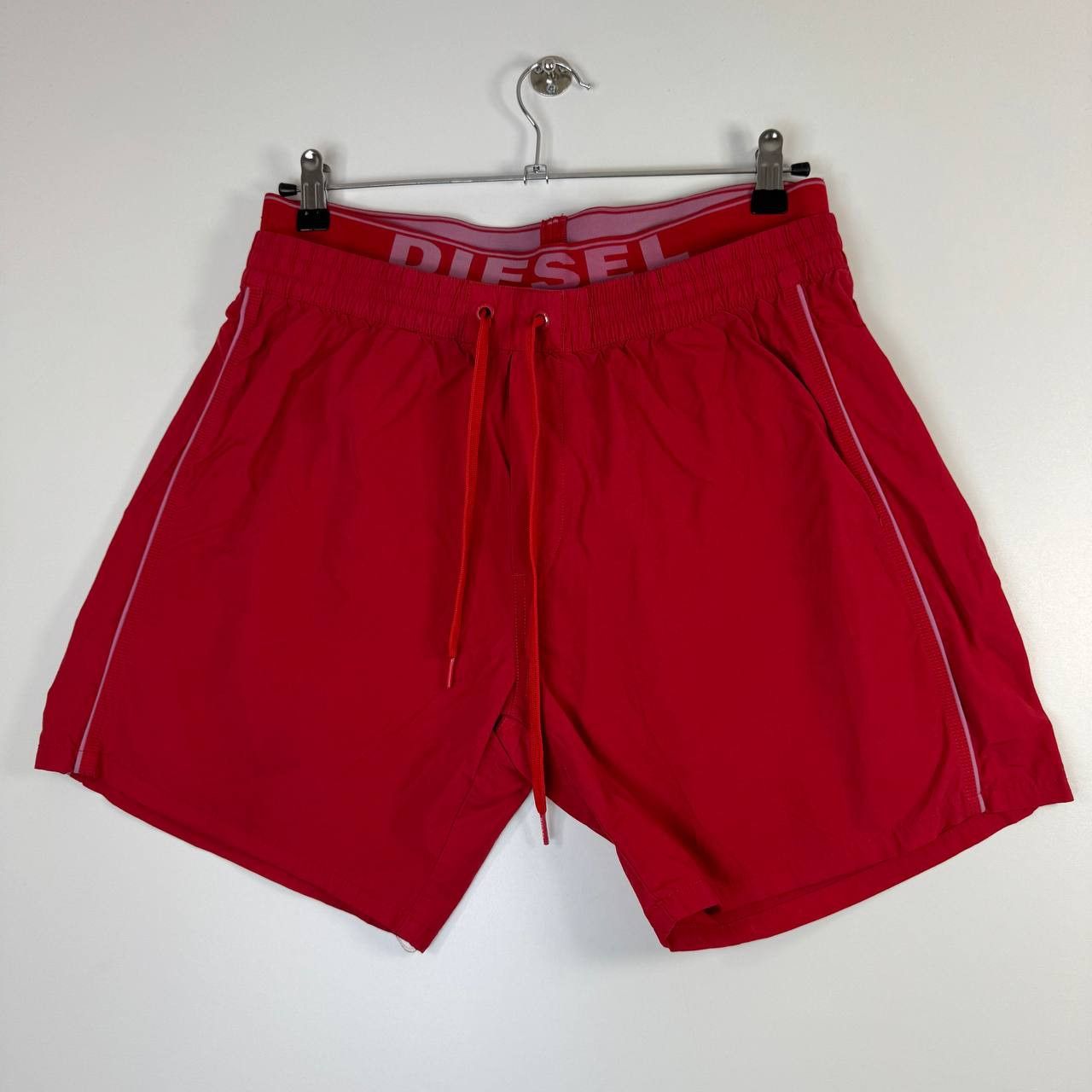Diesel Diesel Beachwear Swim Shorts Red Mens Size XL Size US 36 / EU 52 - 1 Thumbnail