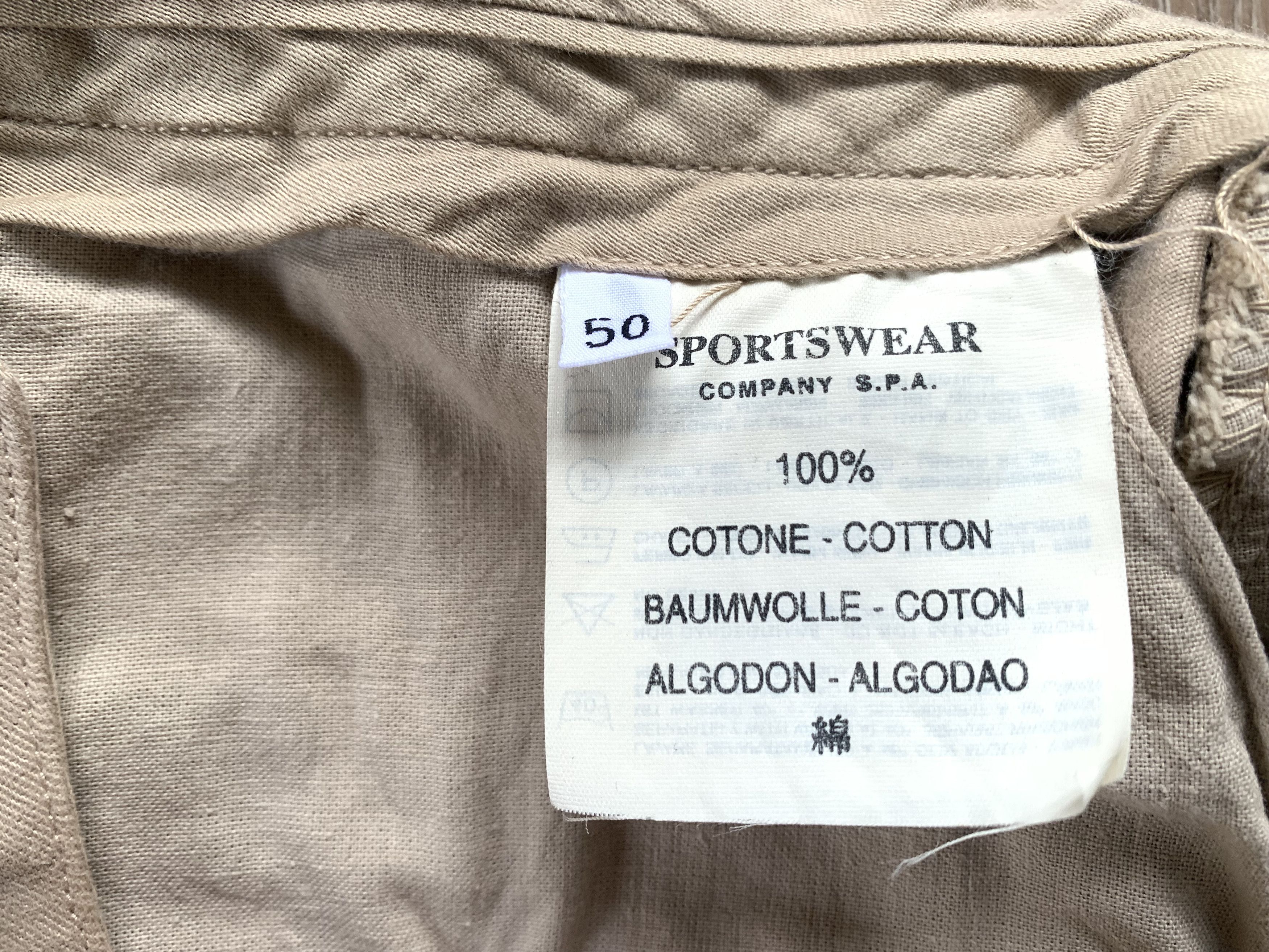C.P. Company Archive C.P. Company Beige Cotton Trousers Size US 34 / EU 50 - 9 Thumbnail